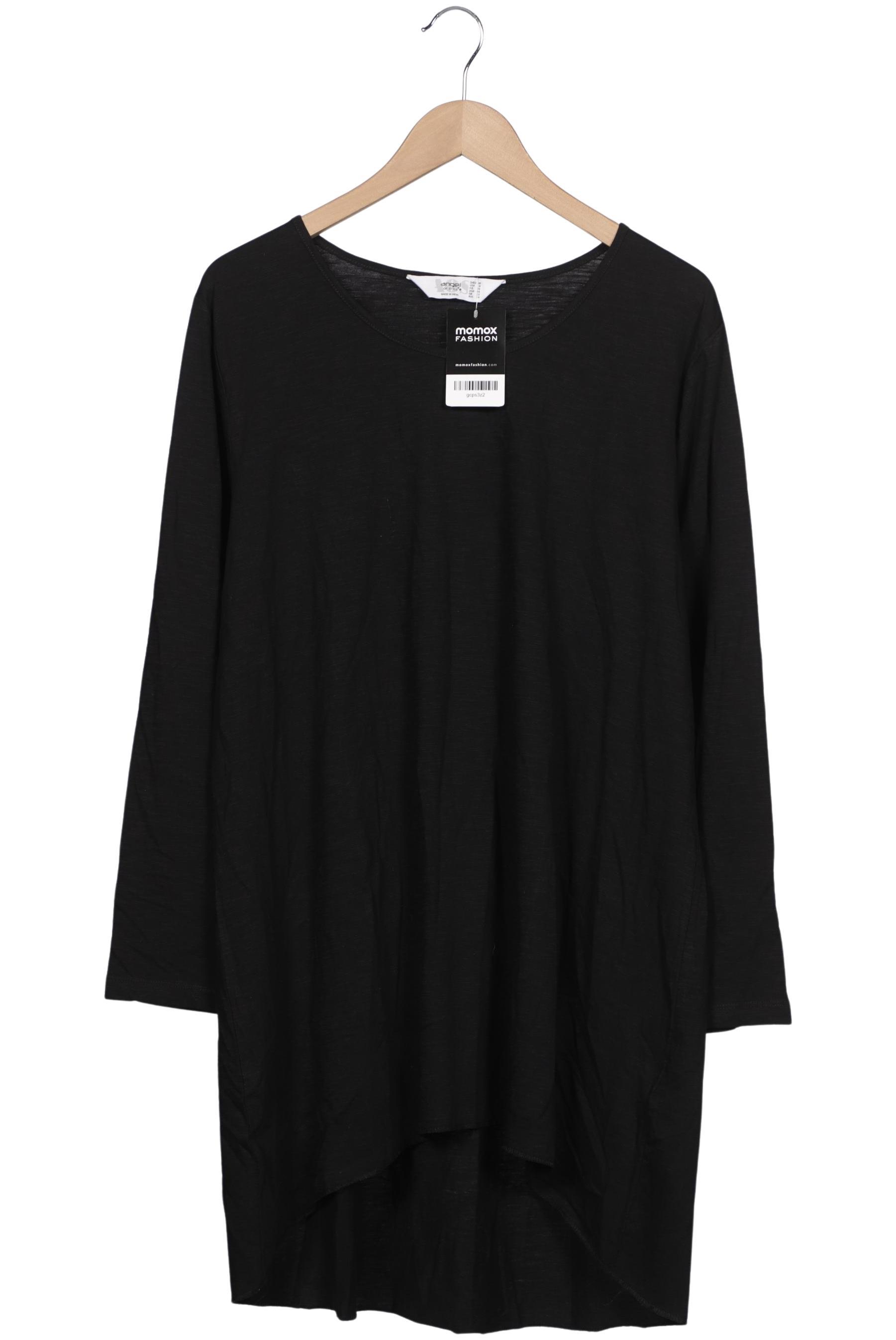 

Angel of Style Damen Langarmshirt, schwarz, Gr. 48