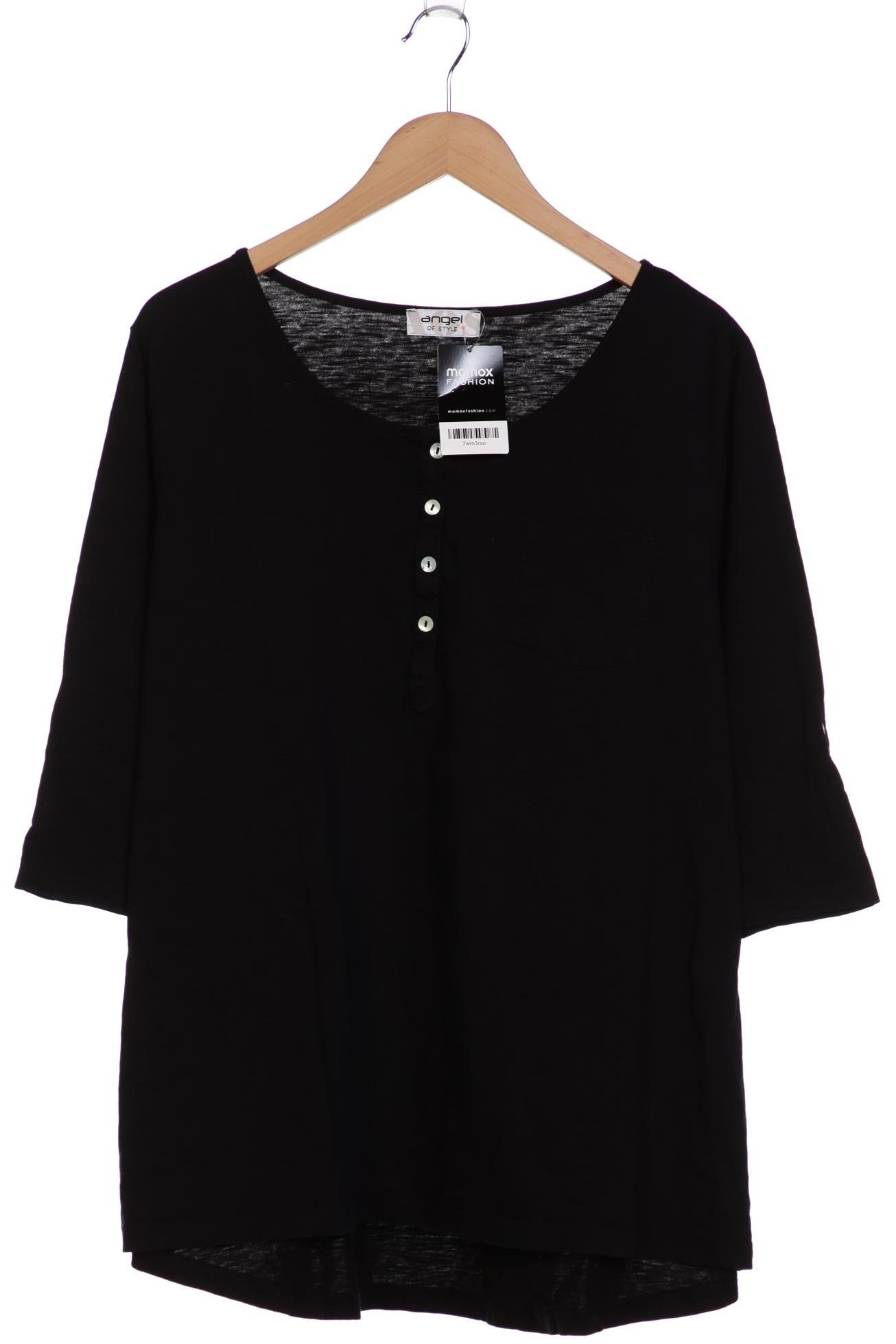 

Angel of Style Damen Langarmshirt, schwarz, Gr. 30