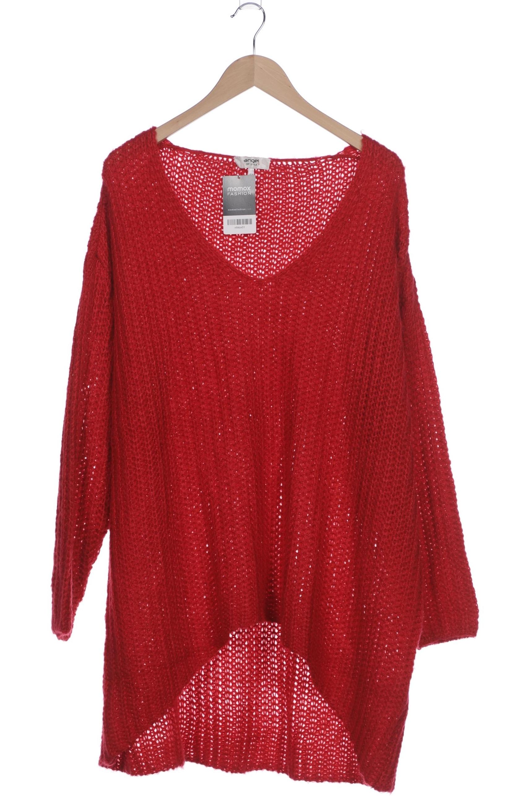 

Angel of Style Damen Pullover, rot, Gr. 44