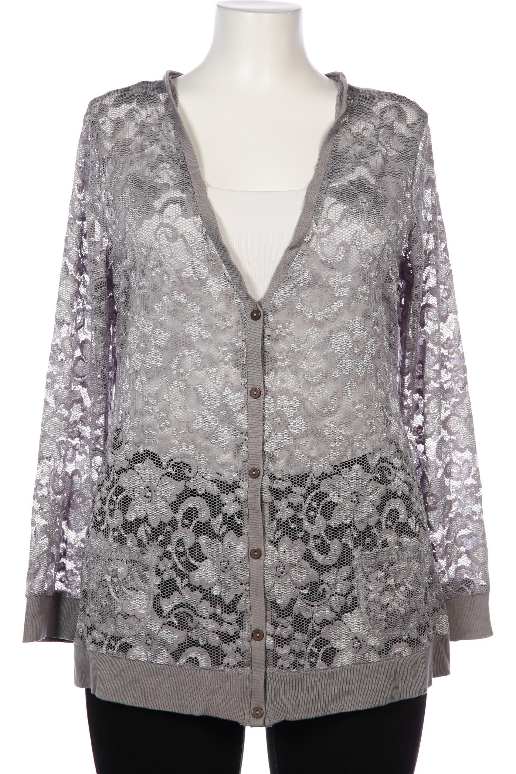 

Angel of Style Damen Strickjacke, grau, Gr. 44