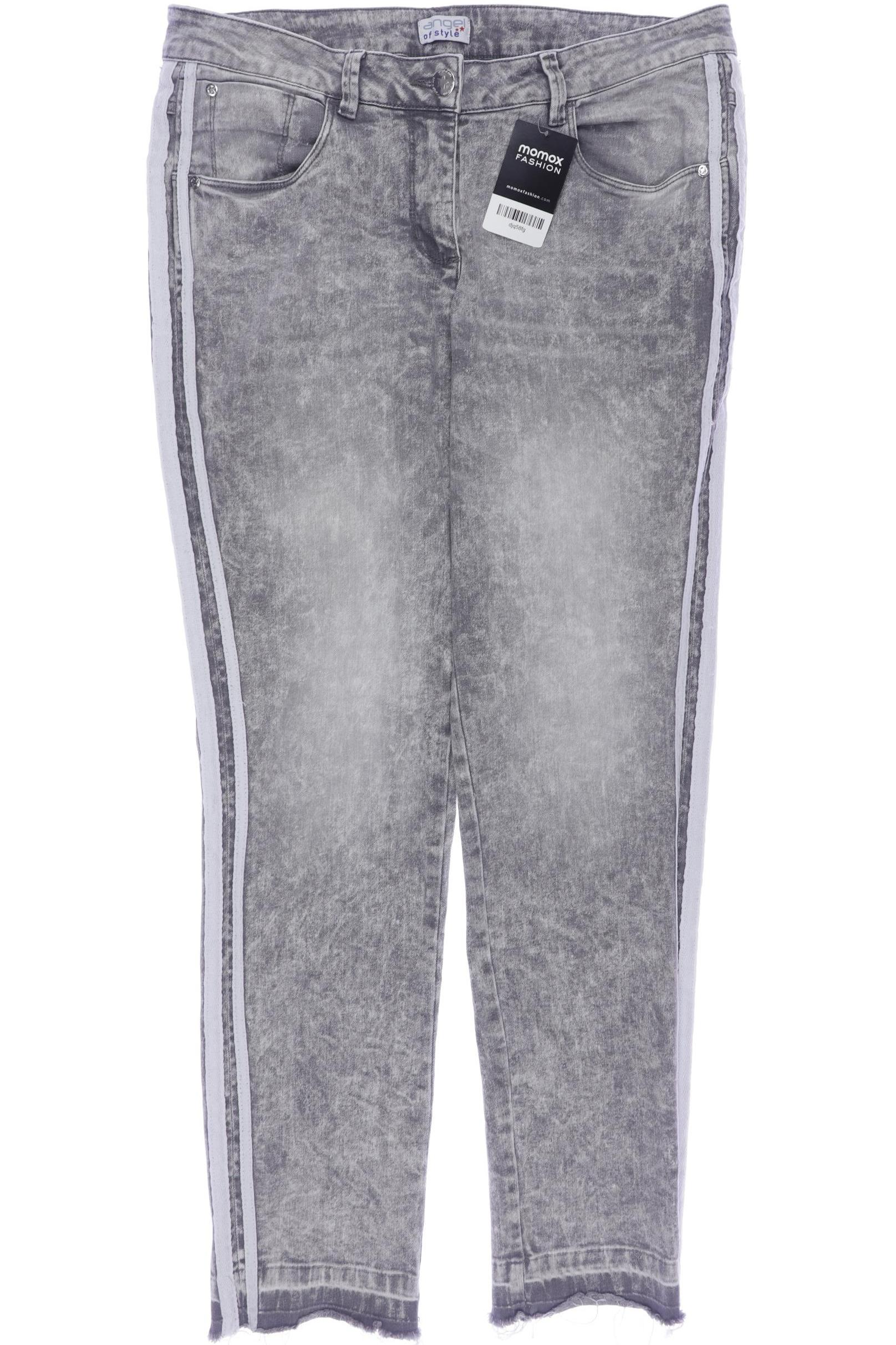 

Angel of Style Damen Jeans, grau, Gr. 42