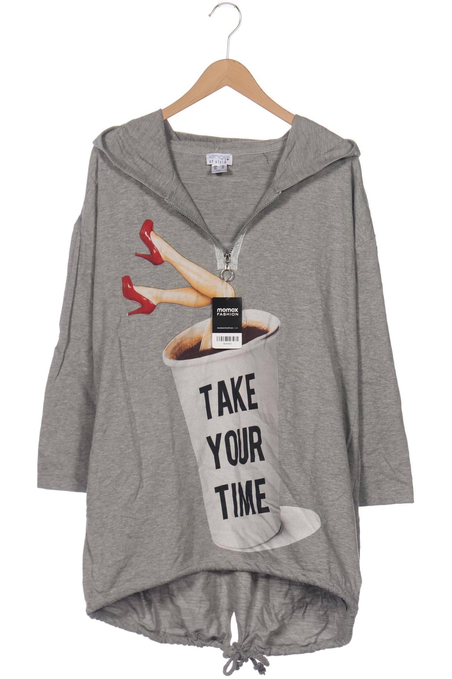 

Angel of Style Damen Kapuzenpullover, grau