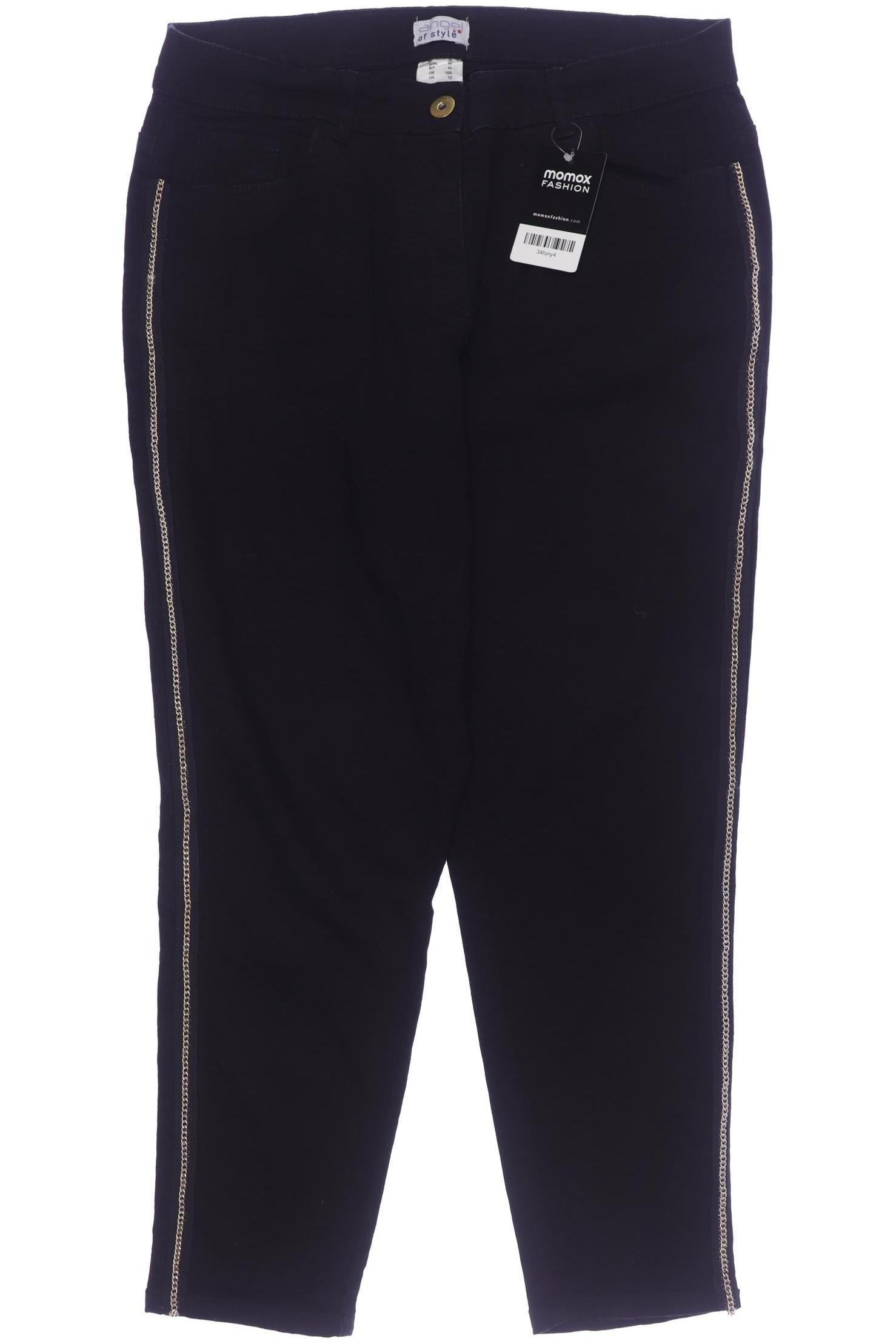 

Angel of Style Damen Jeans, schwarz, Gr. 44