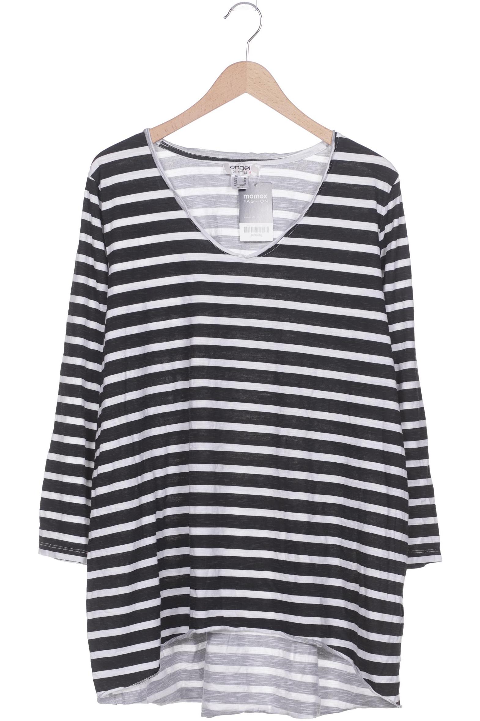 

Angel of Style Damen Langarmshirt, schwarz, Gr. 48
