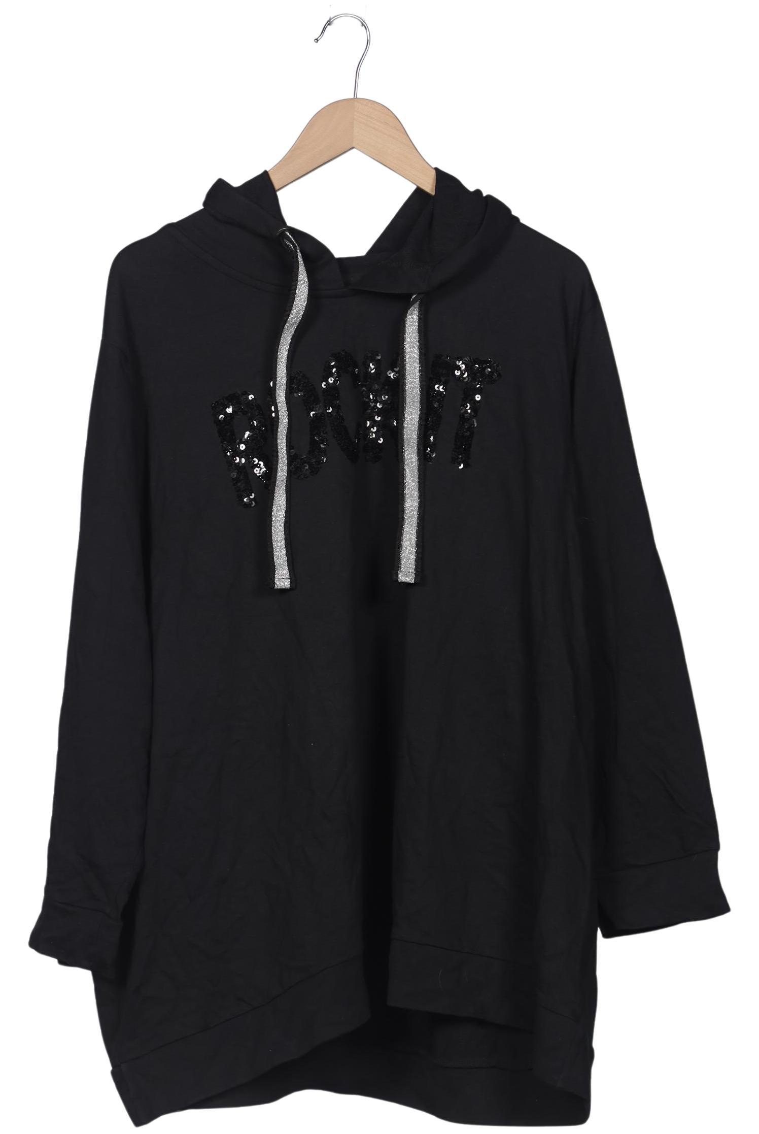 

Angel of Style Damen Kapuzenpullover, schwarz, Gr. 48