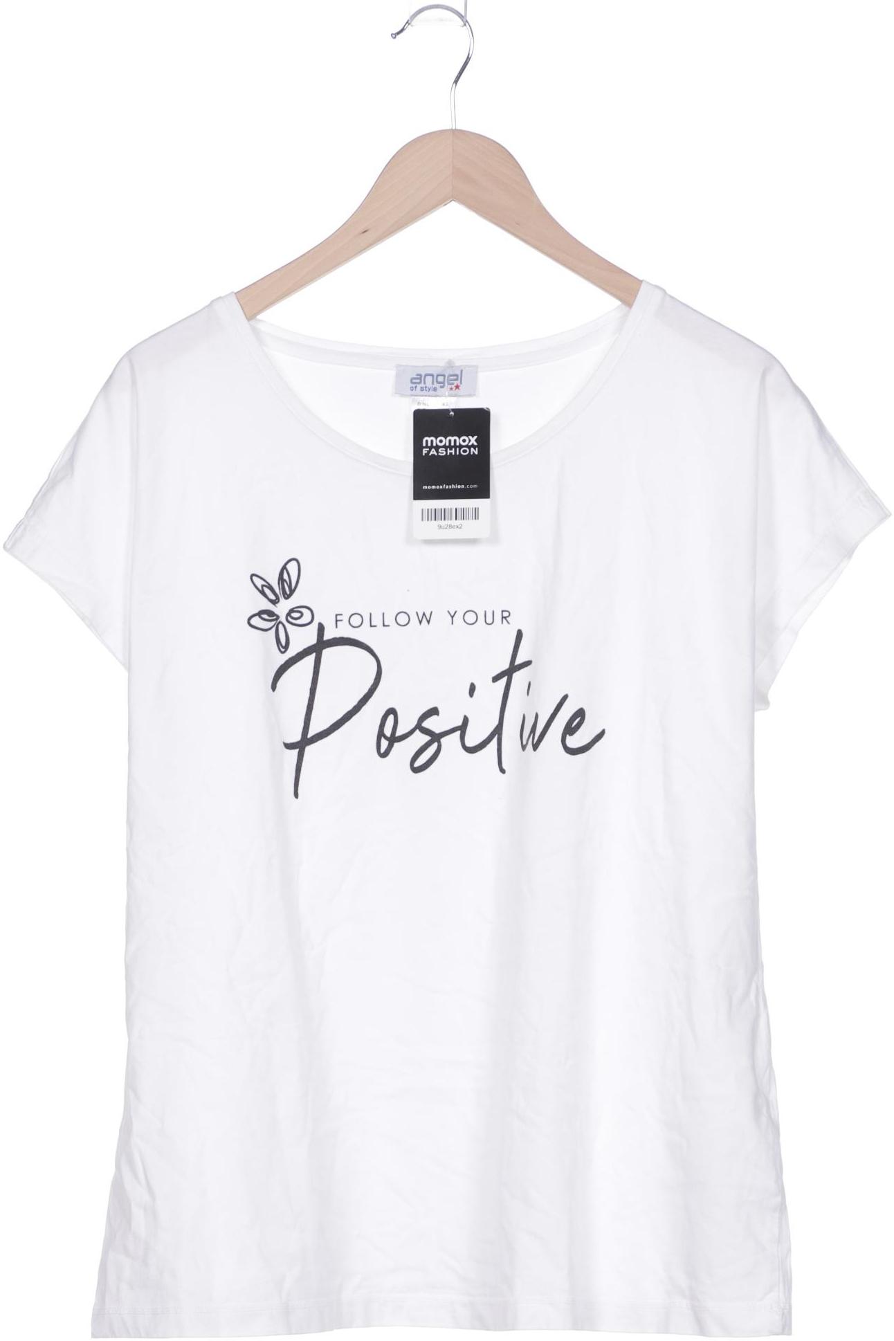 

Angel of Style Damen T-Shirt, weiß, Gr. 42