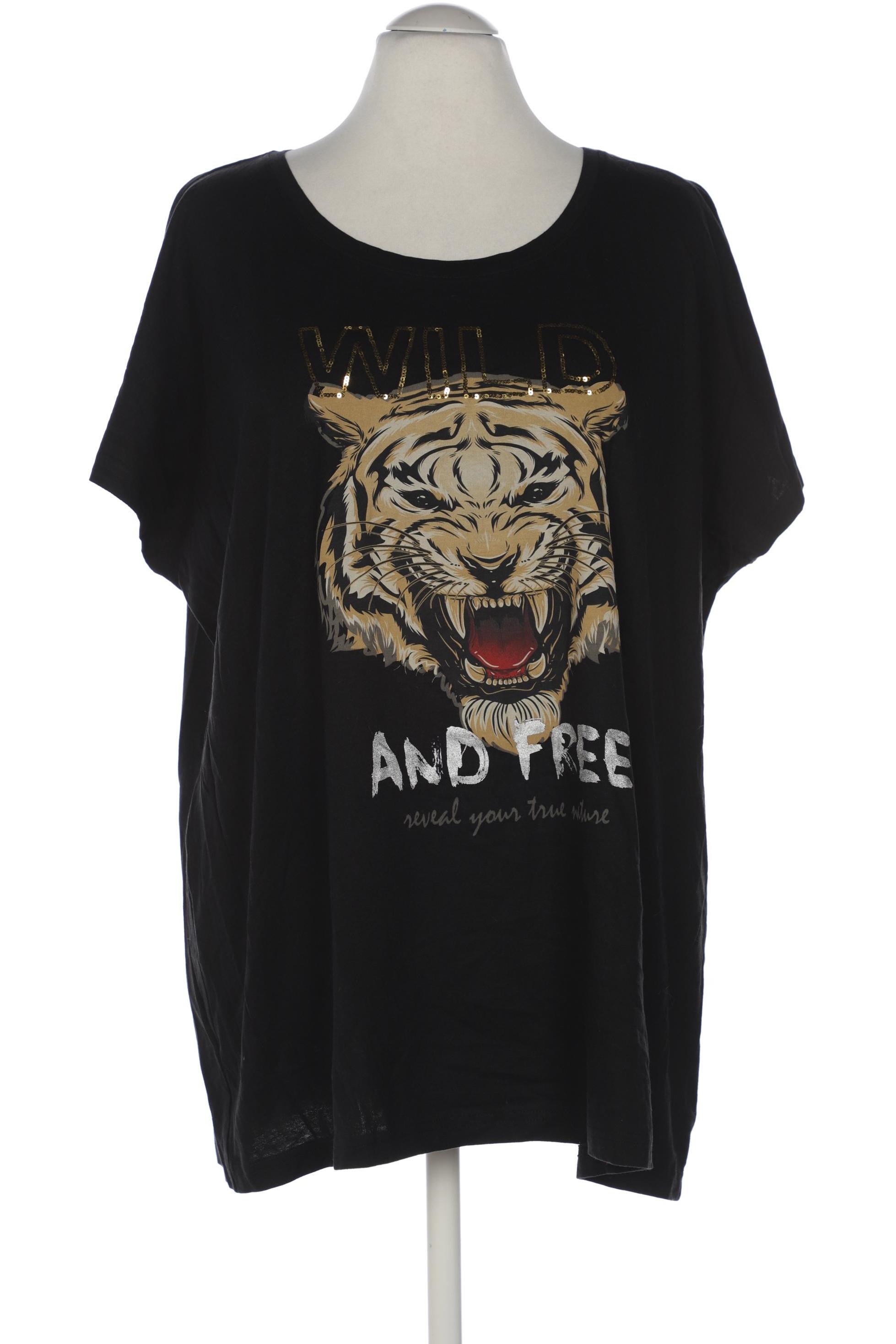 

Angel of Style Damen T-Shirt, schwarz, Gr. 52
