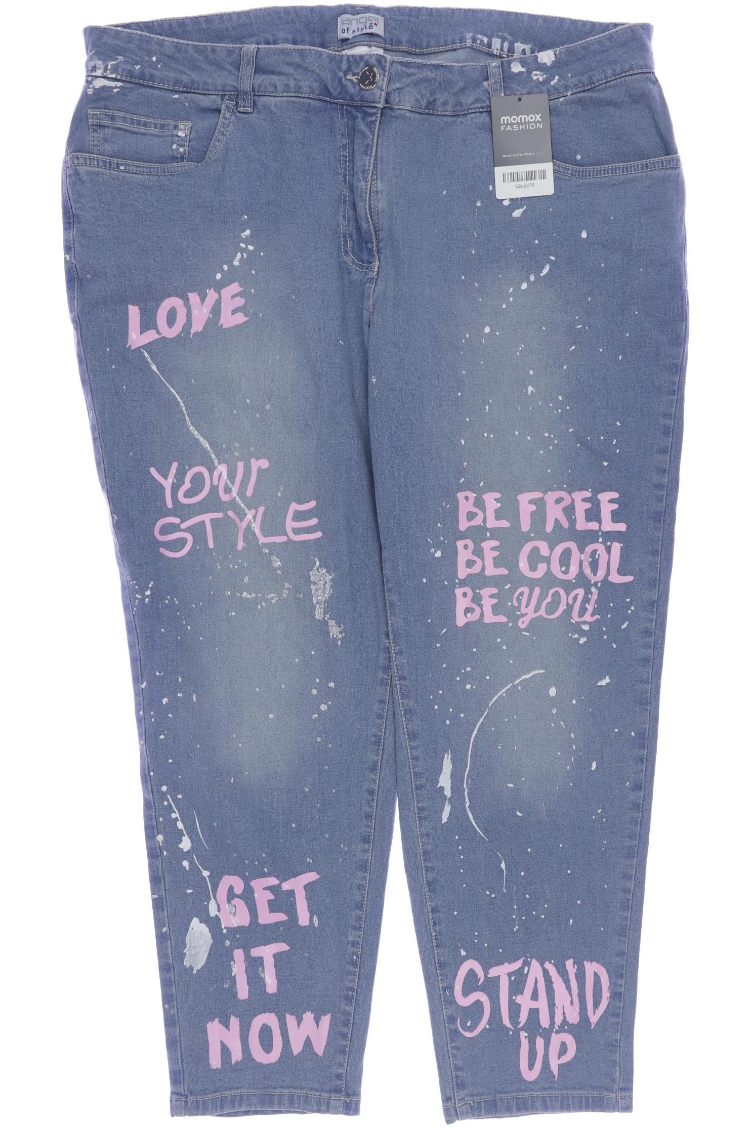 

Angel of Style Damen Jeans, blau, Gr. 48