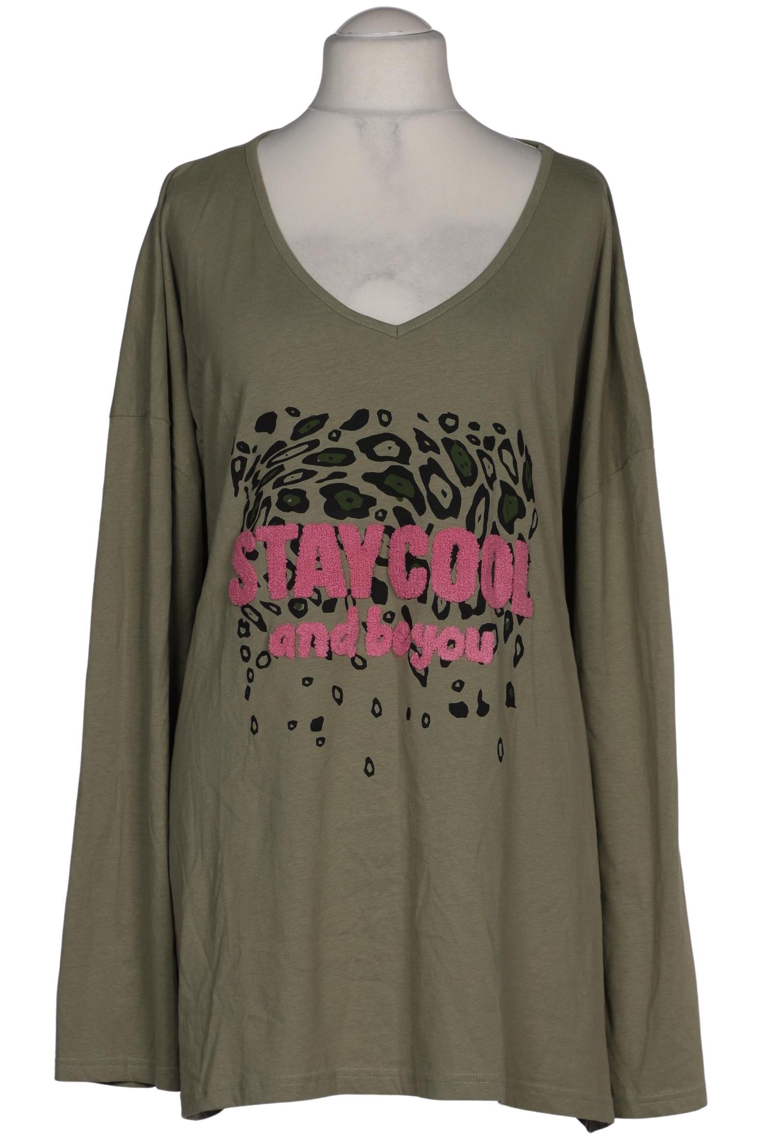 

Angel of Style Damen Langarmshirt, grün, Gr. 56