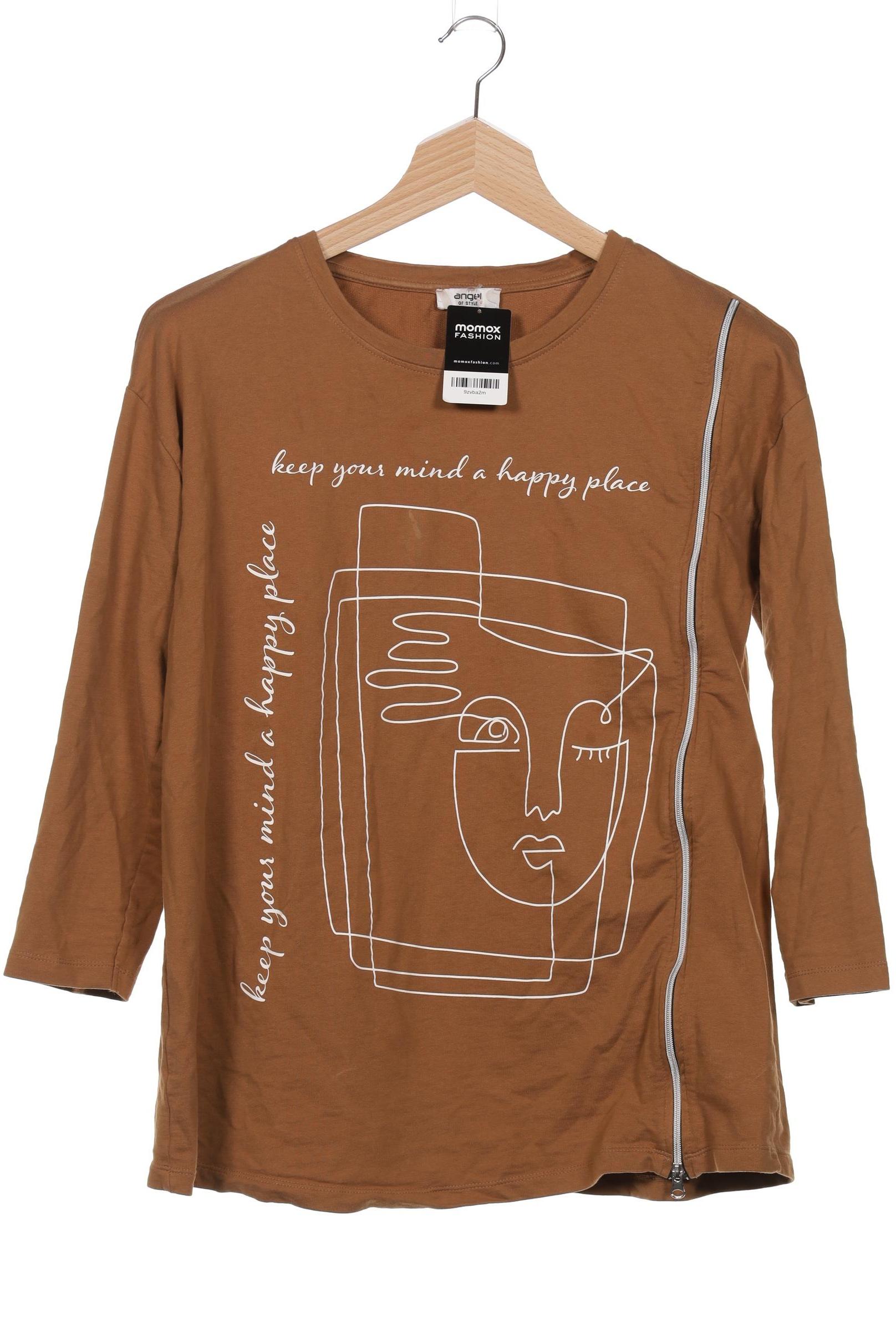 

Angel of Style Damen Sweatshirt, braun, Gr. 44