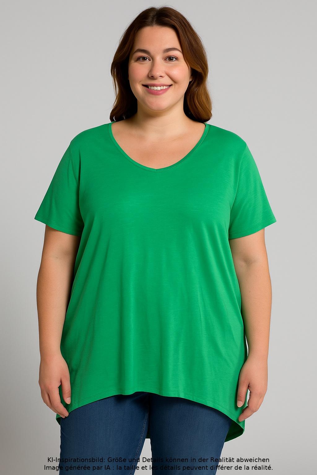 

Angel of Style Damen T-Shirt, grün, Gr. 48