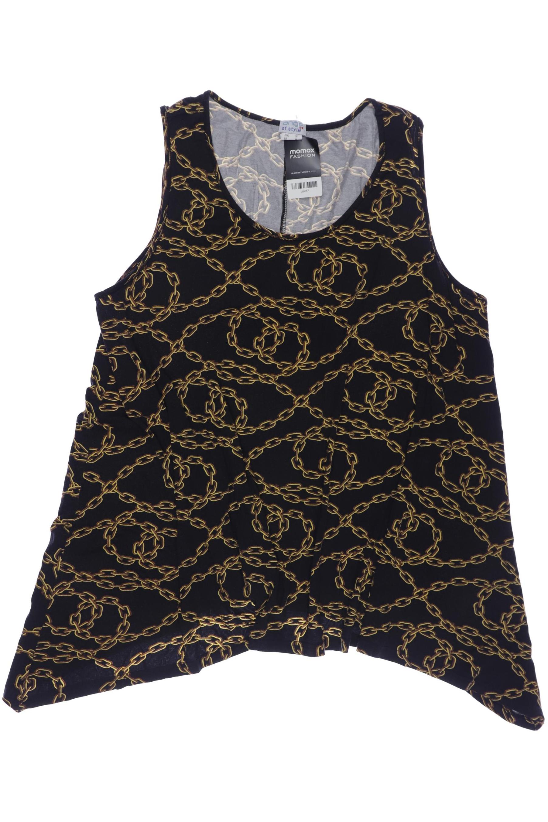 

Angel of Style Damen Top, schwarz, Gr. 56