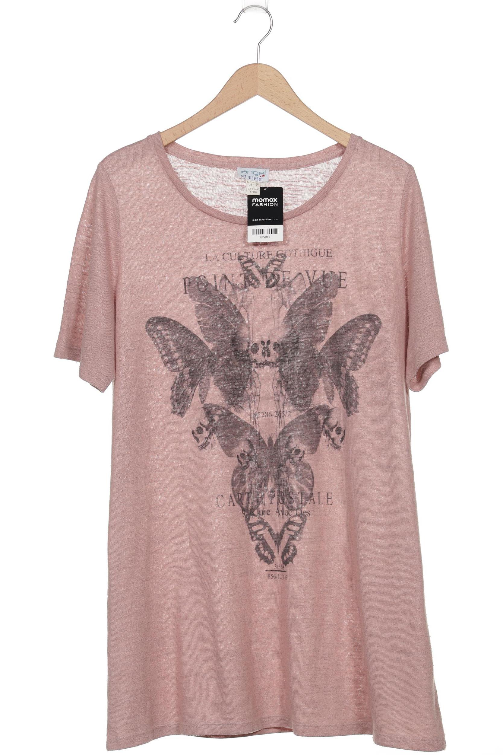 

Angel of Style Damen T-Shirt, pink, Gr. 48