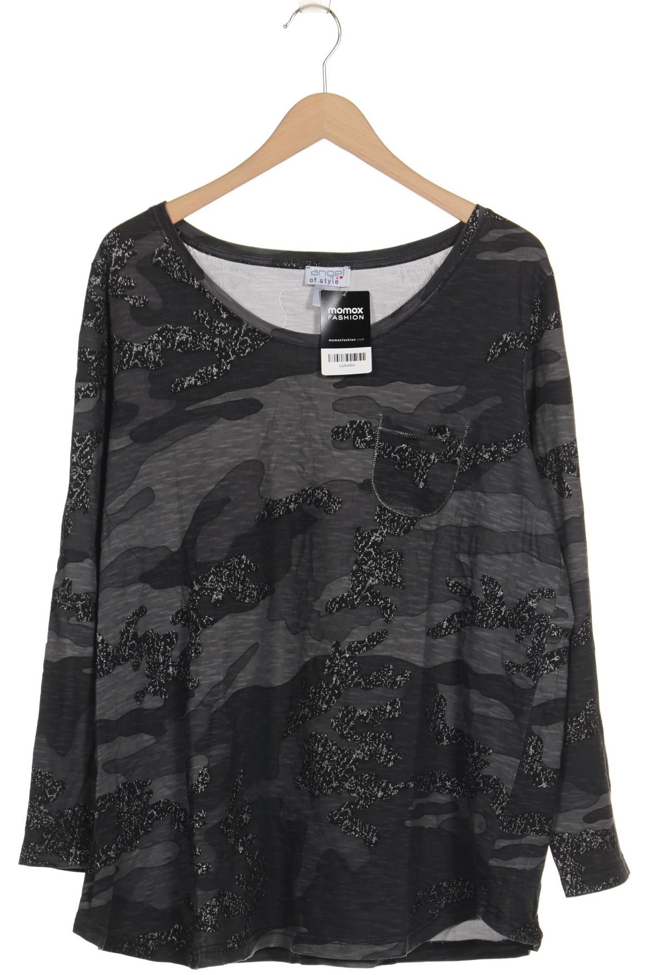 

Angel of Style Damen Langarmshirt, grau, Gr. 48