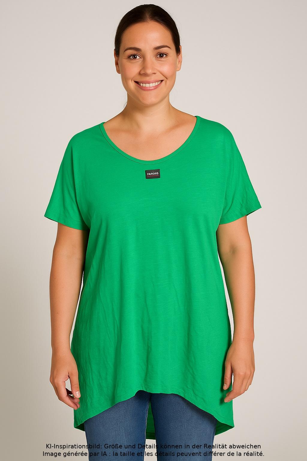 

Angel of Style Damen T-Shirt, grün, Gr. 48