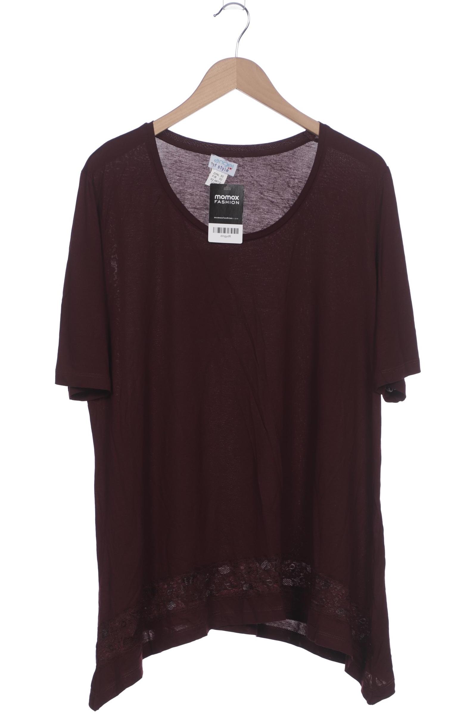 

Angel of Style Damen T-Shirt, bordeaux, Gr. 50