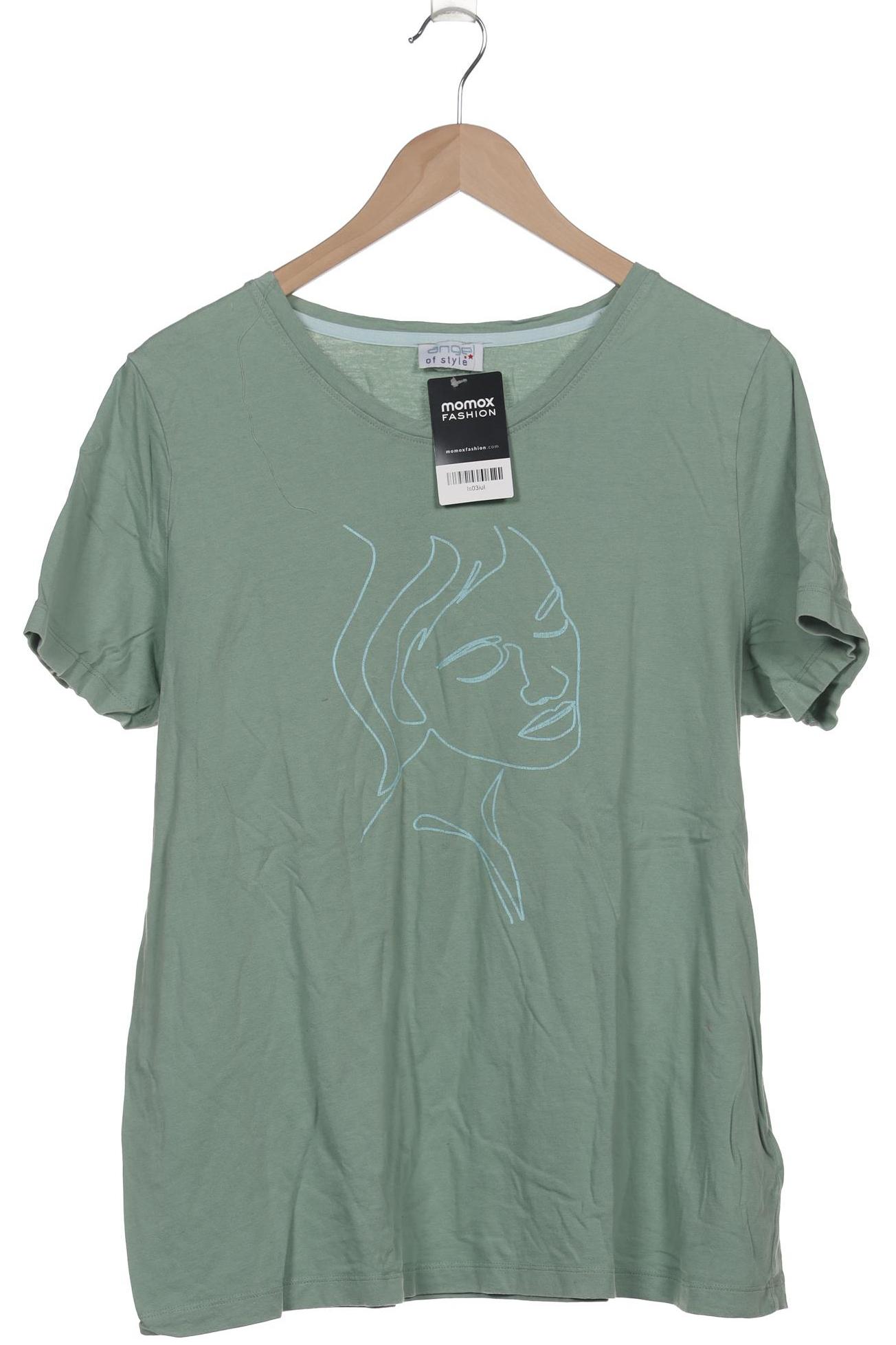 Thumbnail - Angel of Style Damen T-Shirt, hellgrün, Gr. 46