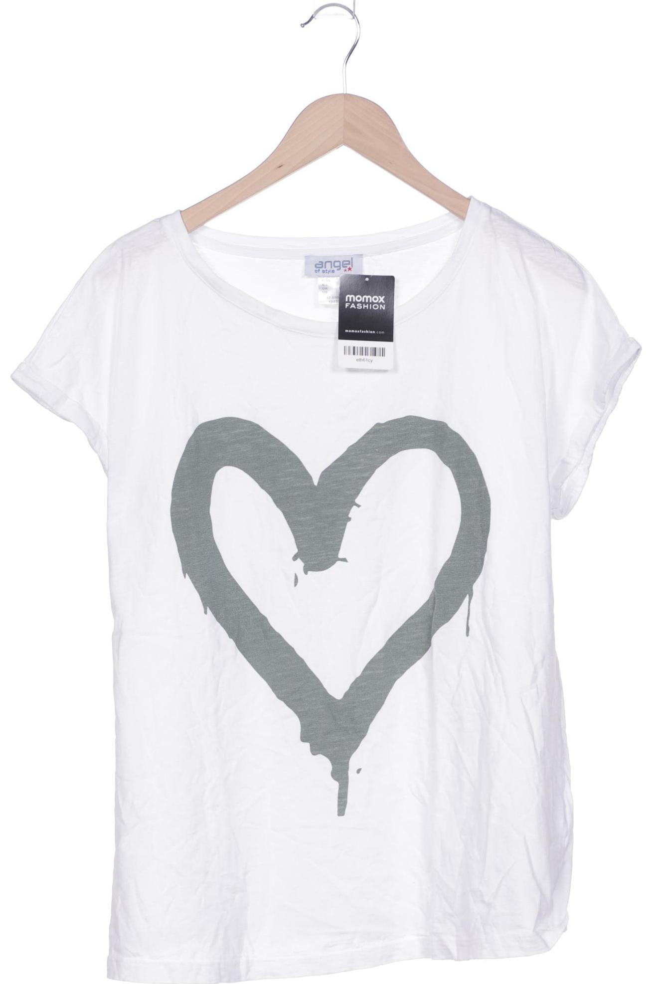 

Angel of Style Damen T-Shirt, weiß, Gr. 42