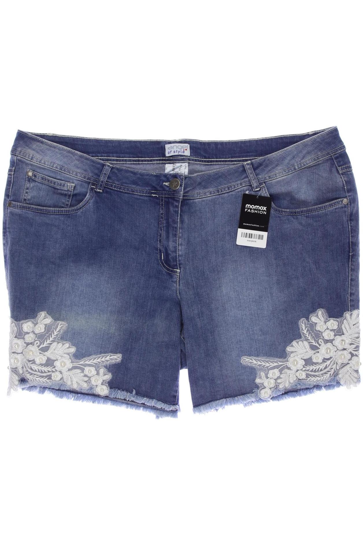 

Angel of Style Damen Shorts, blau, Gr. 50