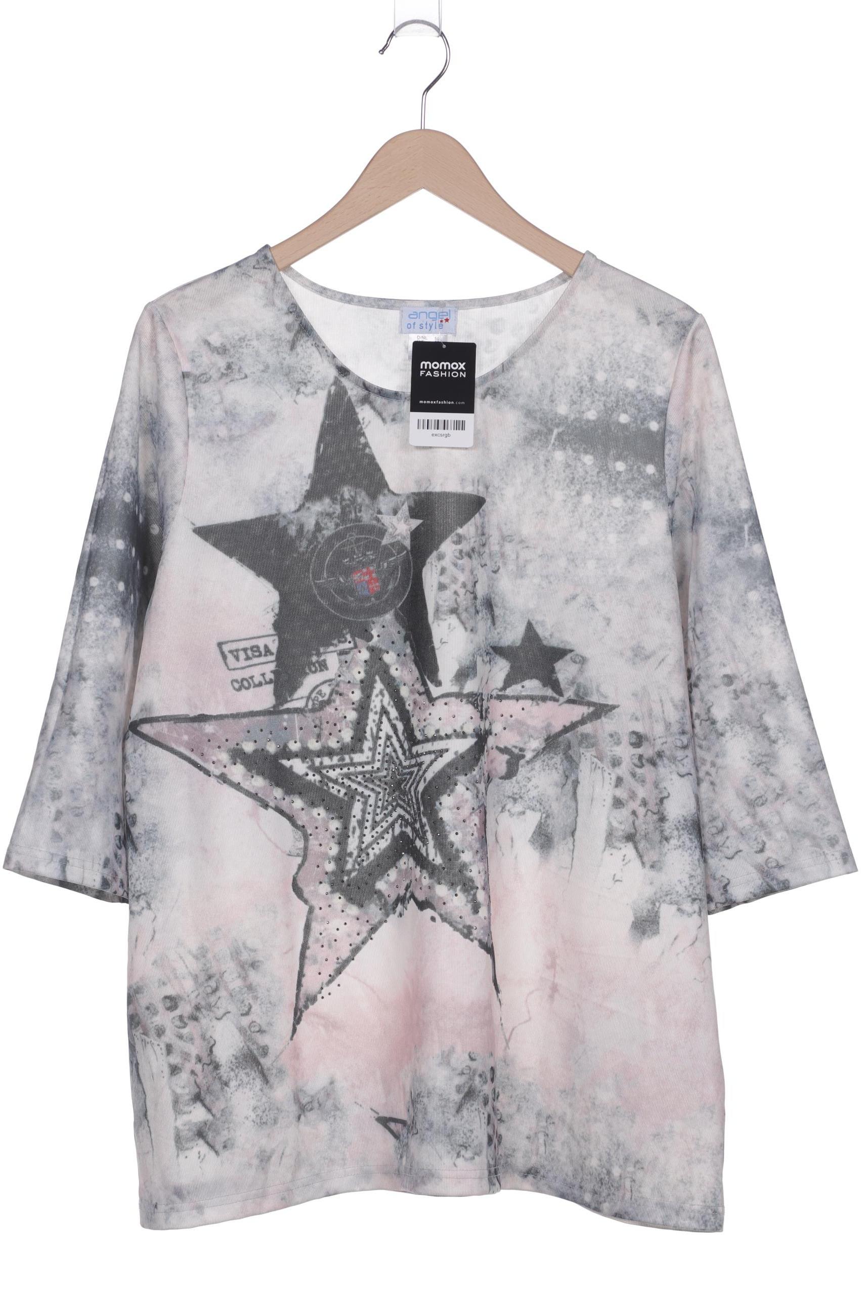 

Angel of Style Damen Langarmshirt, grün, Gr. 50