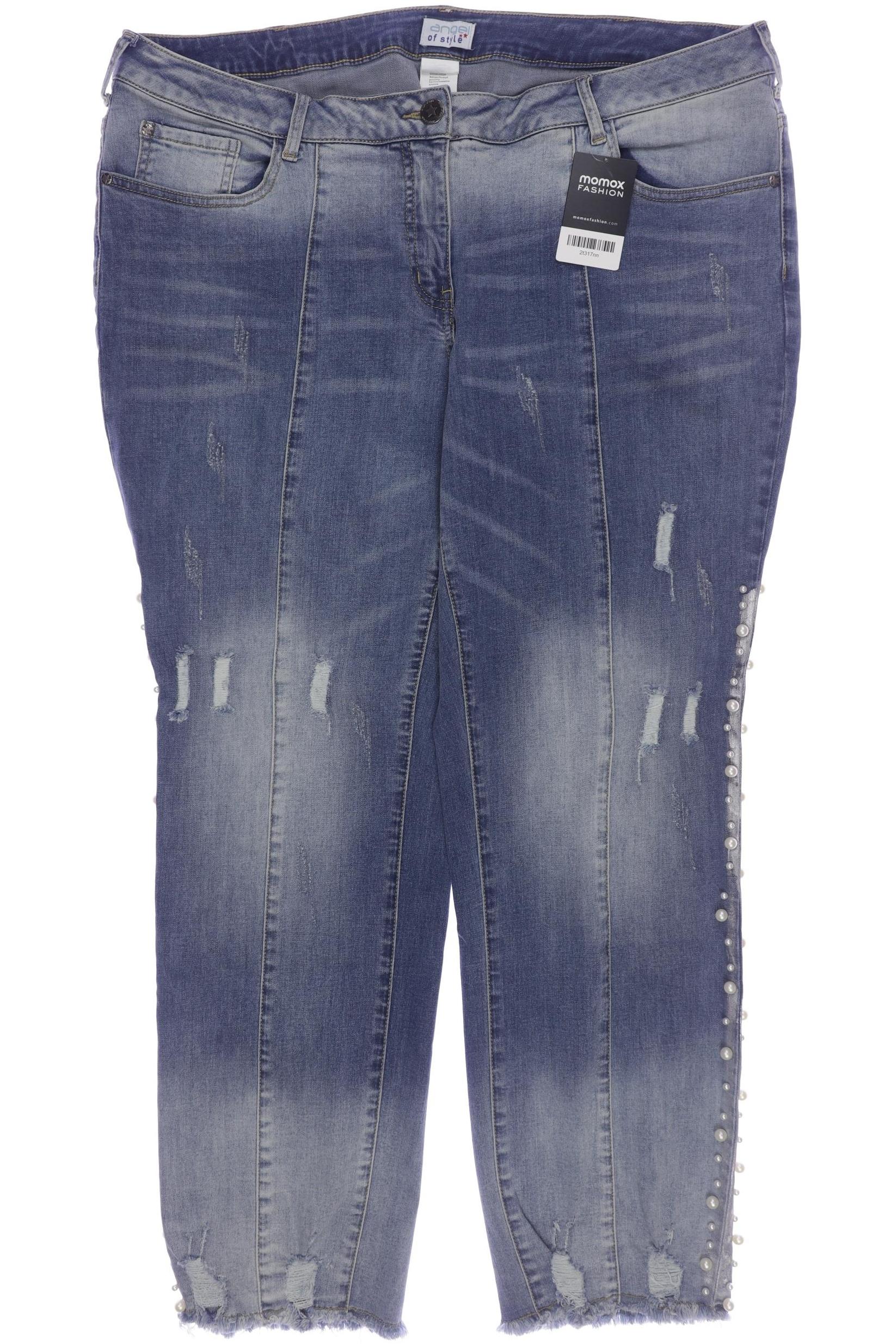 

Angel of Style Damen Jeans, blau, Gr. 50