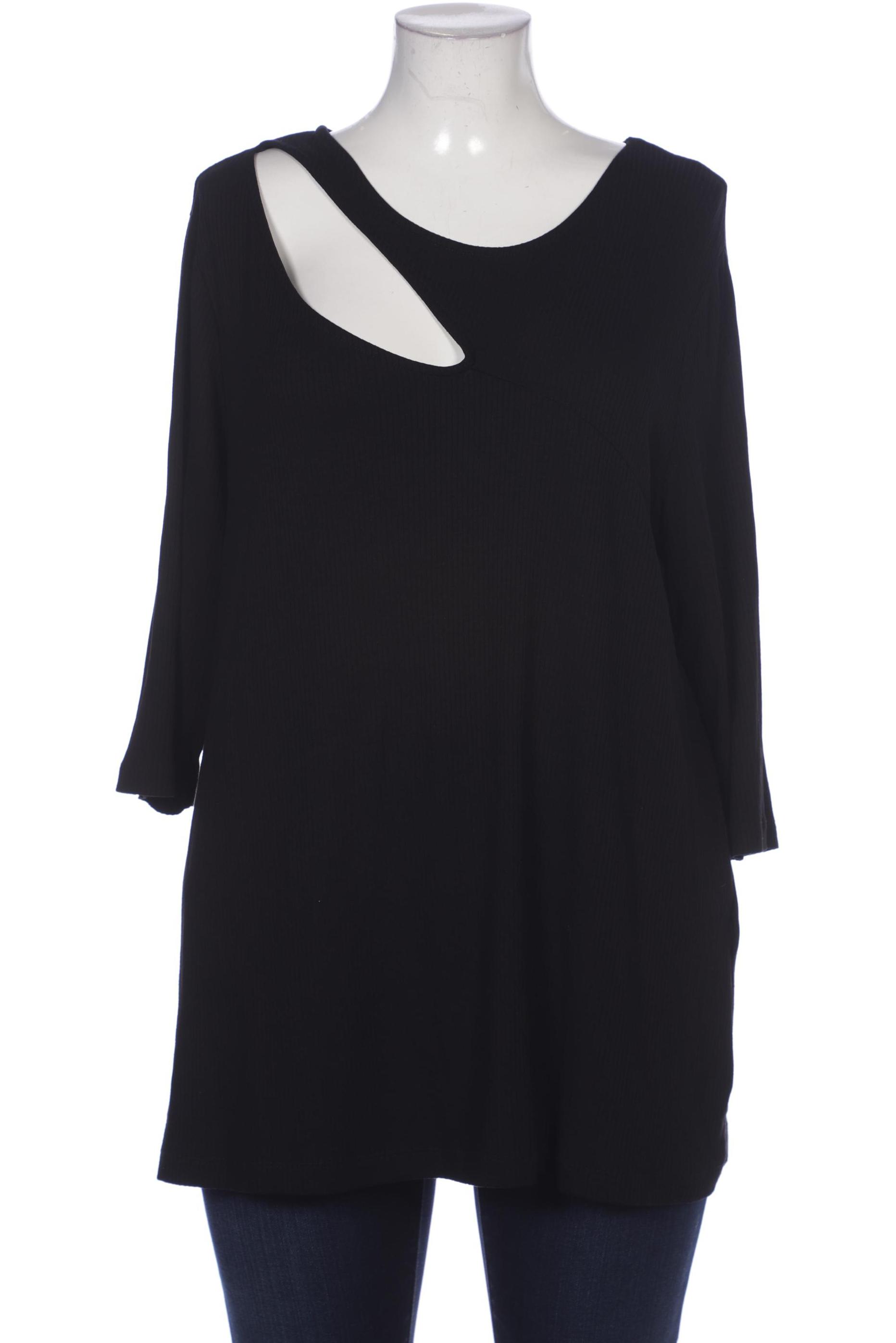 

Angel of Style Damen Langarmshirt, schwarz, Gr. 48