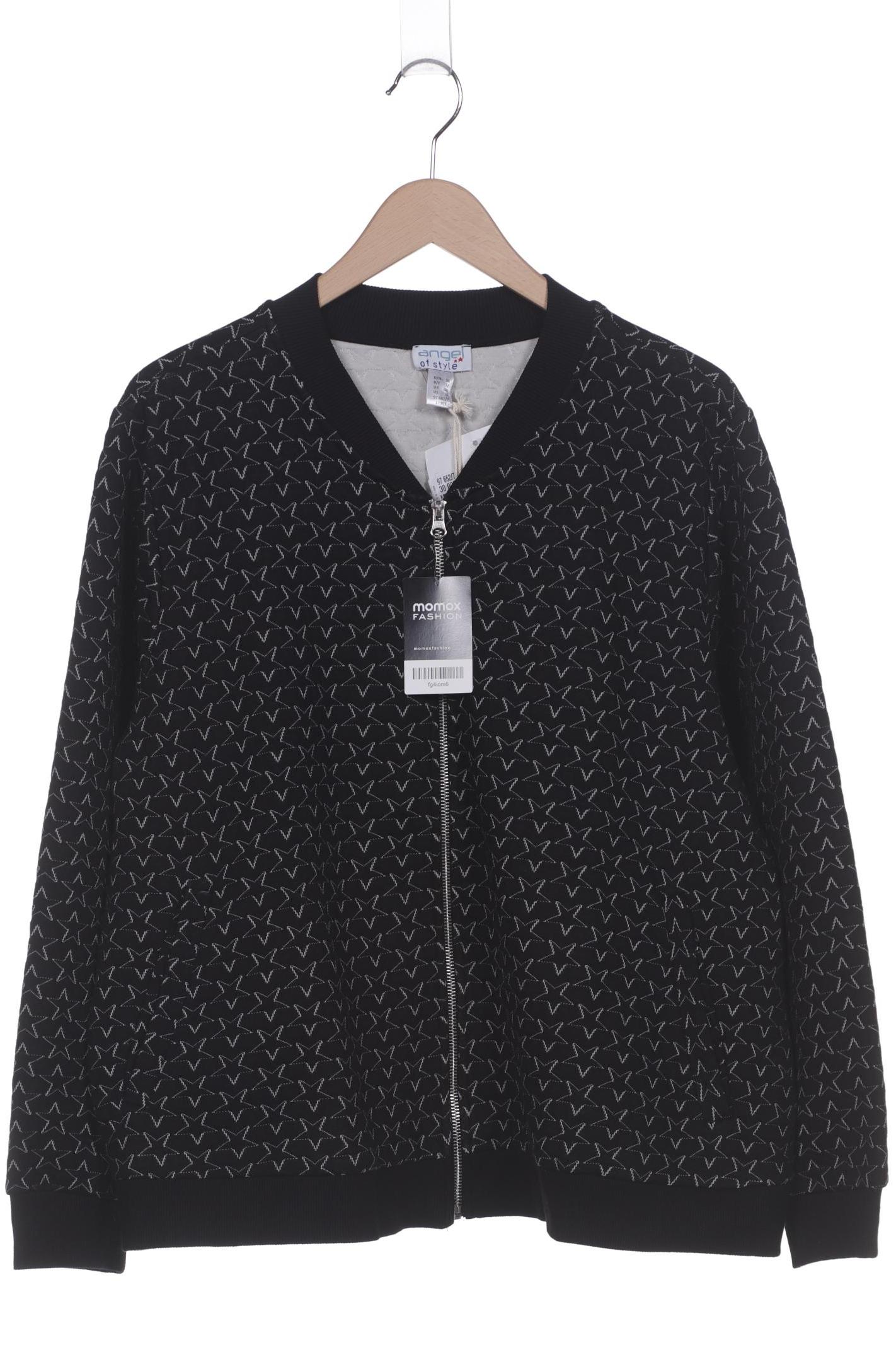 

Angel of Style Damen Sweatshirt, schwarz, Gr. 50