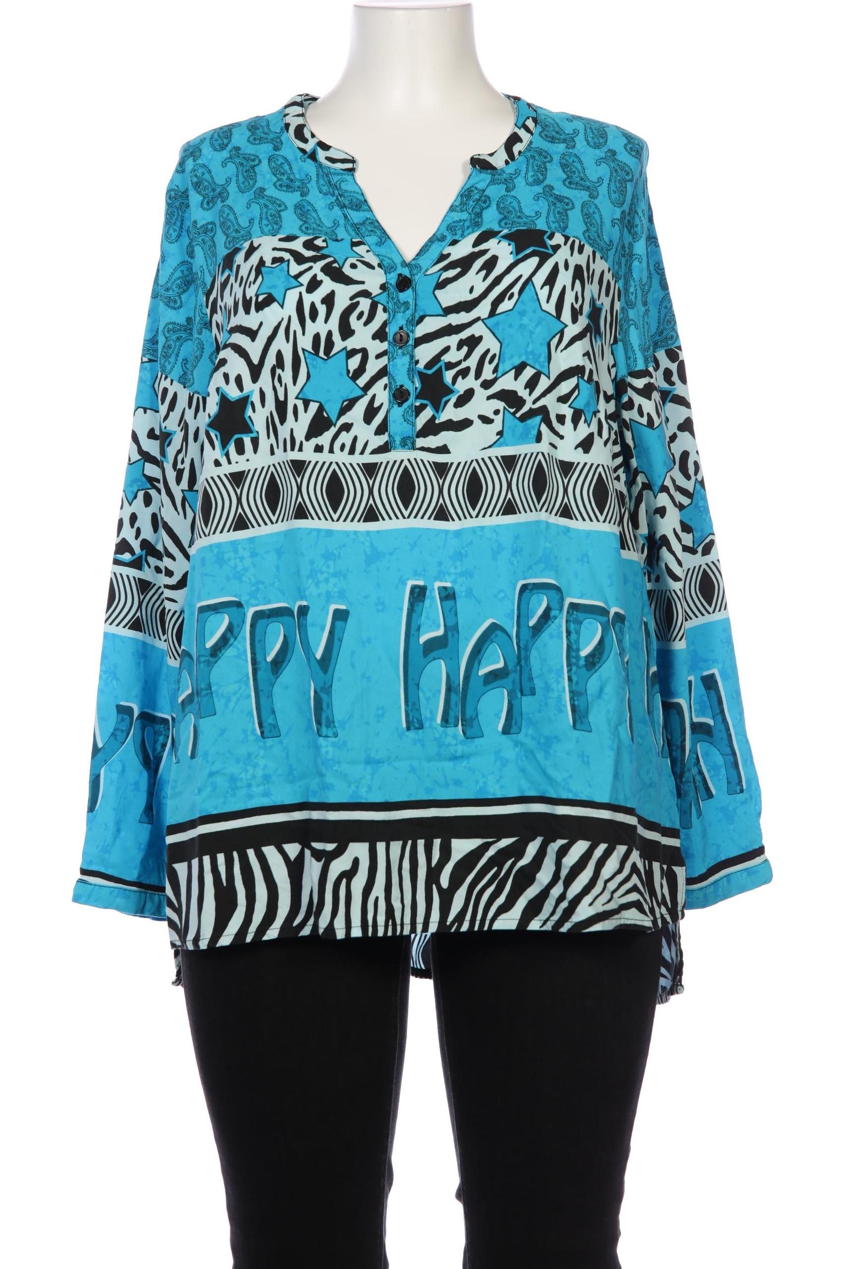 

Angel of Style Damen Bluse, blau, Gr. 48