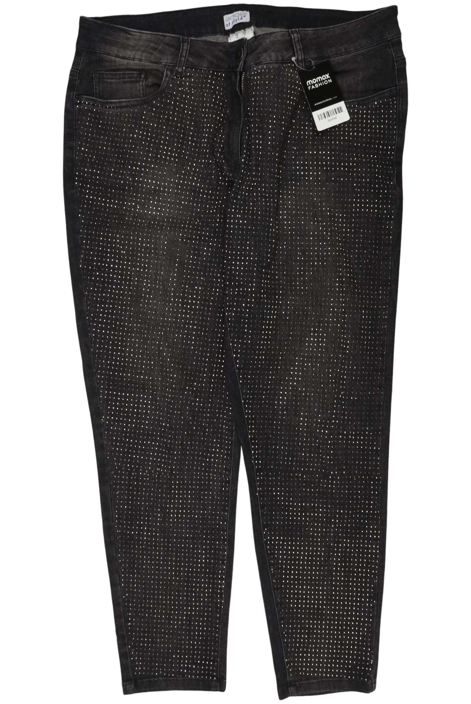 

Angel of Style Damen Jeans, schwarz, Gr. 44