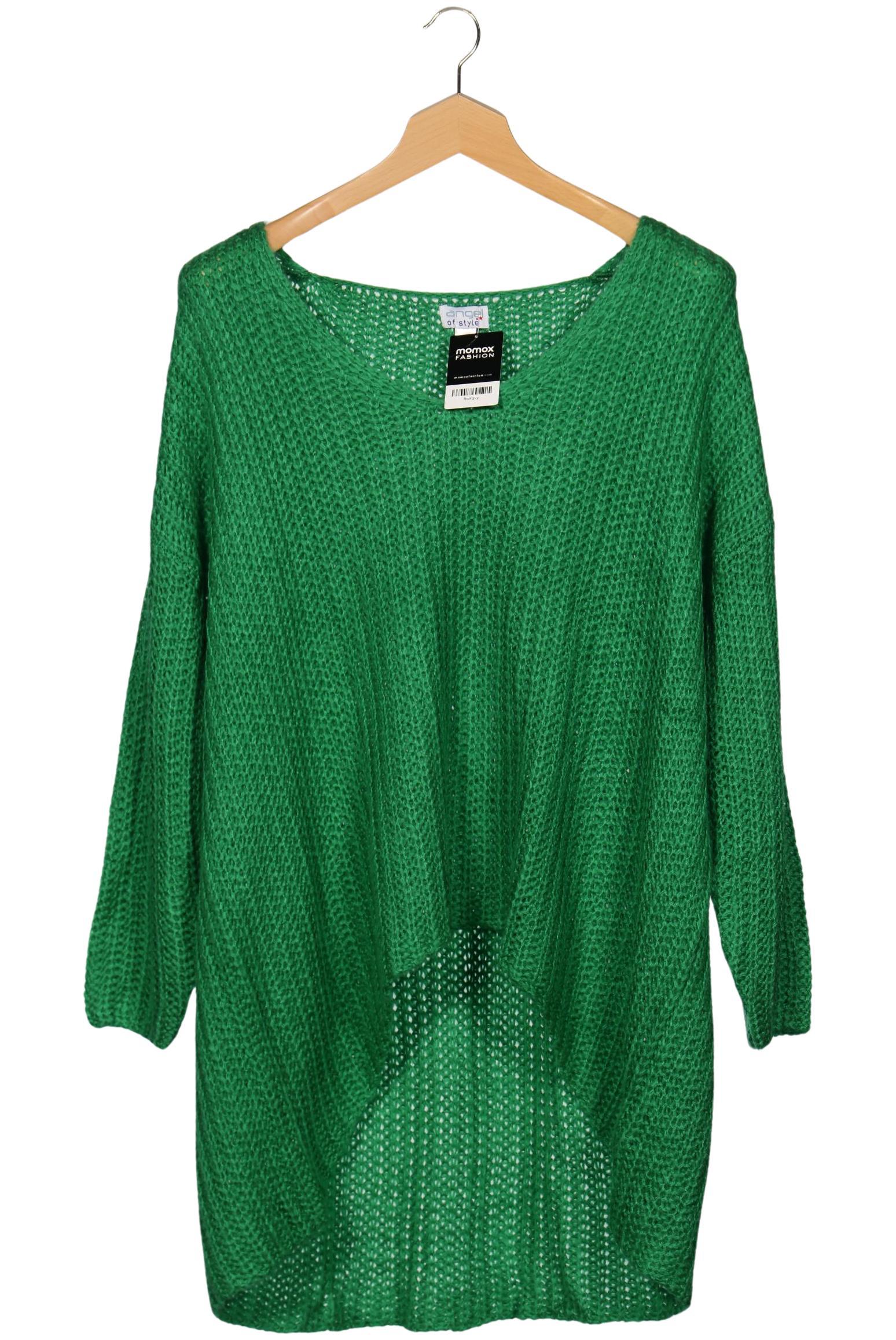 

Angel of Style Damen Pullover, grün, Gr. 52