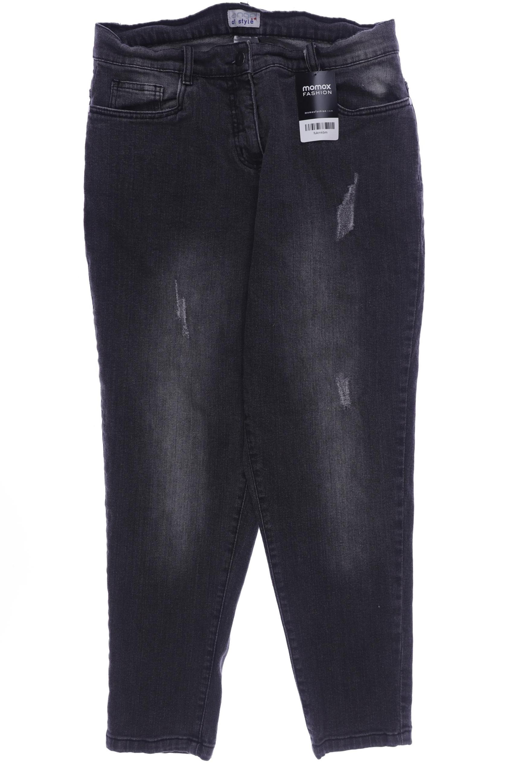 

Angel of Style Damen Jeans, grau, Gr. 42