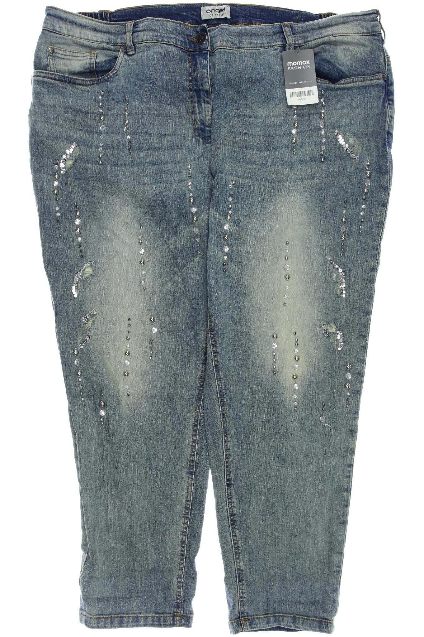 

Angel of Style Damen Jeans, blau, Gr. 50