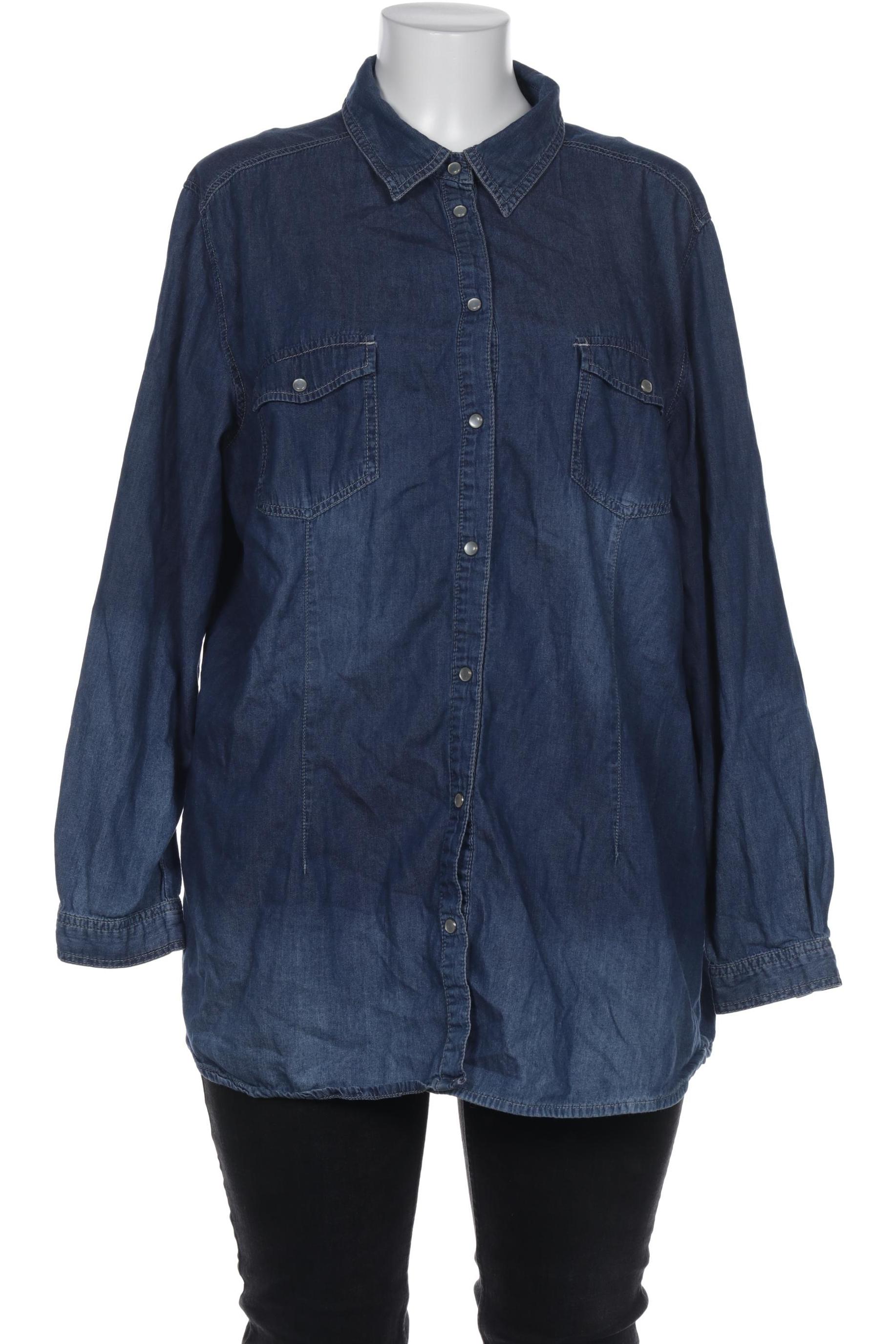 

Angel of Style Damen Bluse, blau, Gr. 50