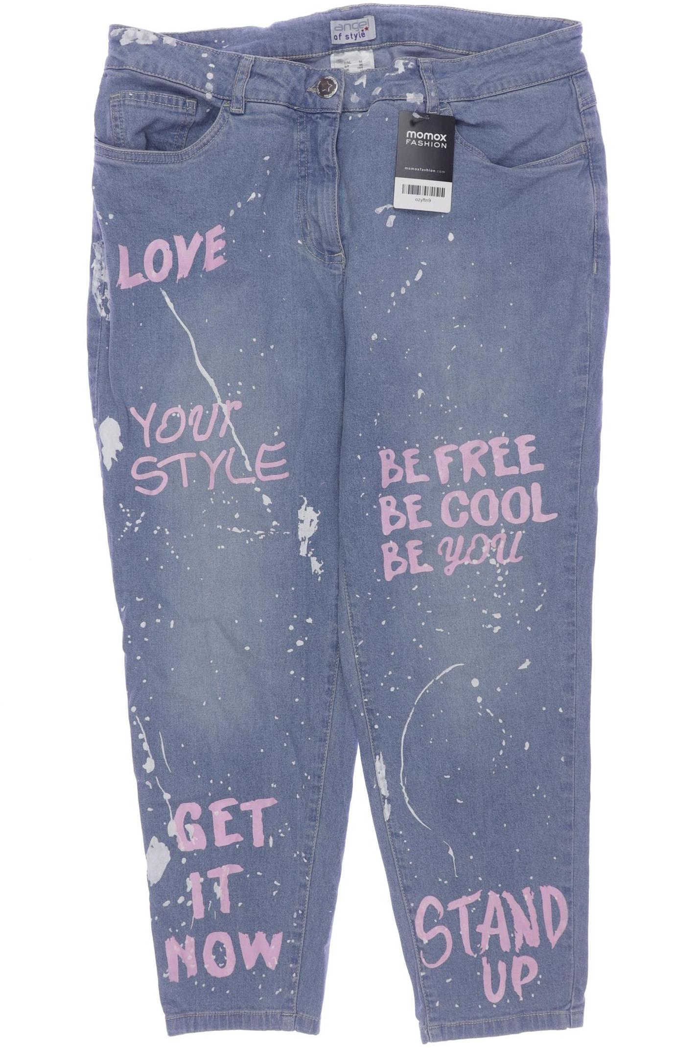 

Angel of Style Damen Jeans, blau, Gr. 44