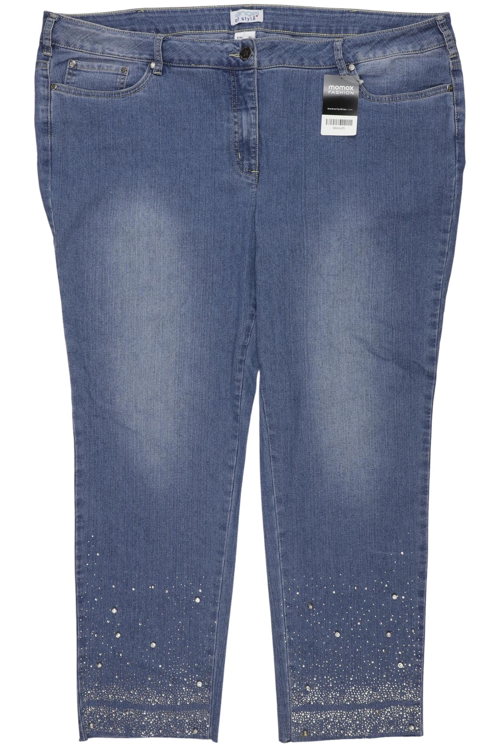 

Angel of Style Damen Jeans, blau, Gr. 52