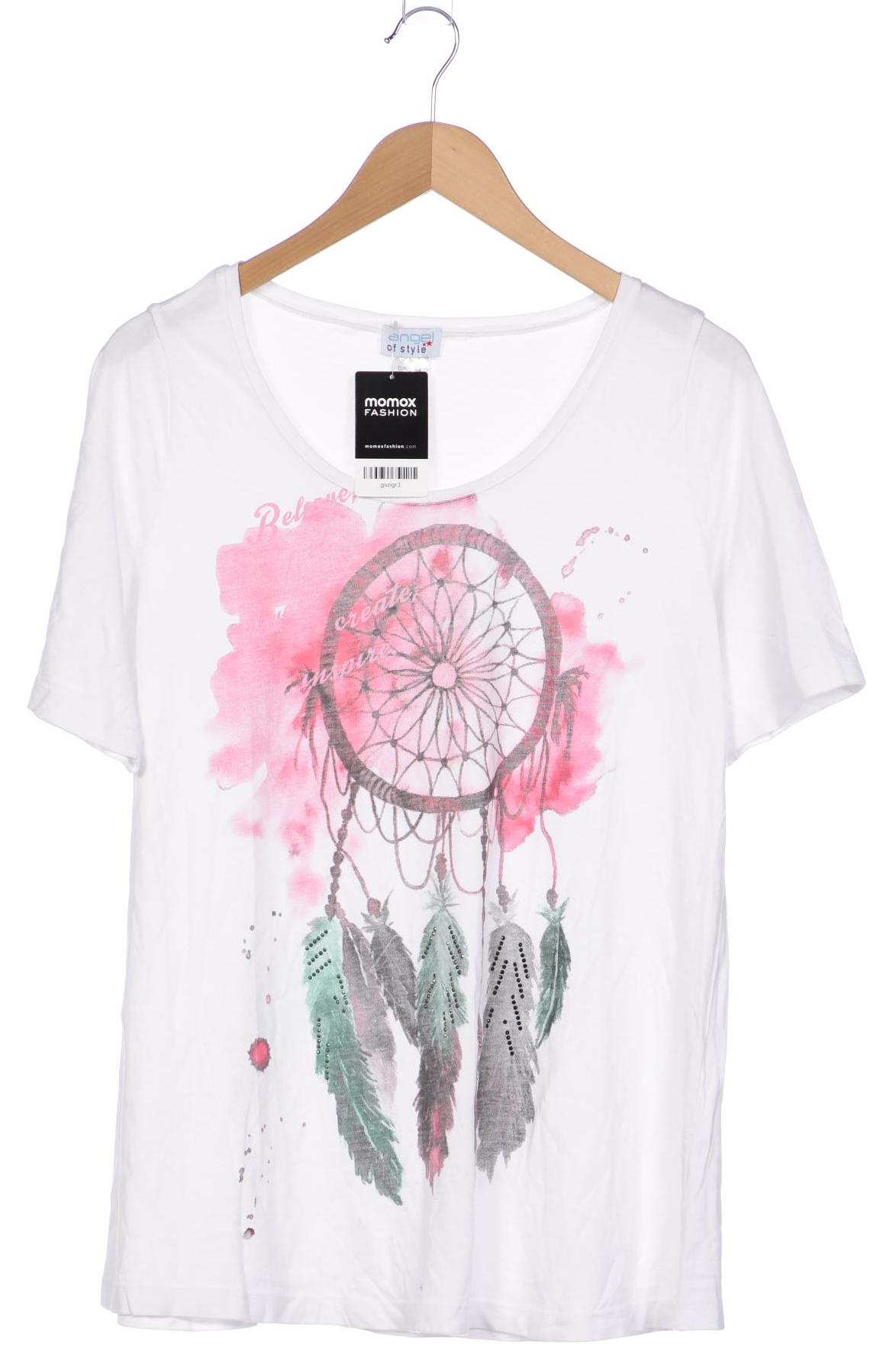 

Angel of Style Damen T-Shirt, weiß, Gr. 44