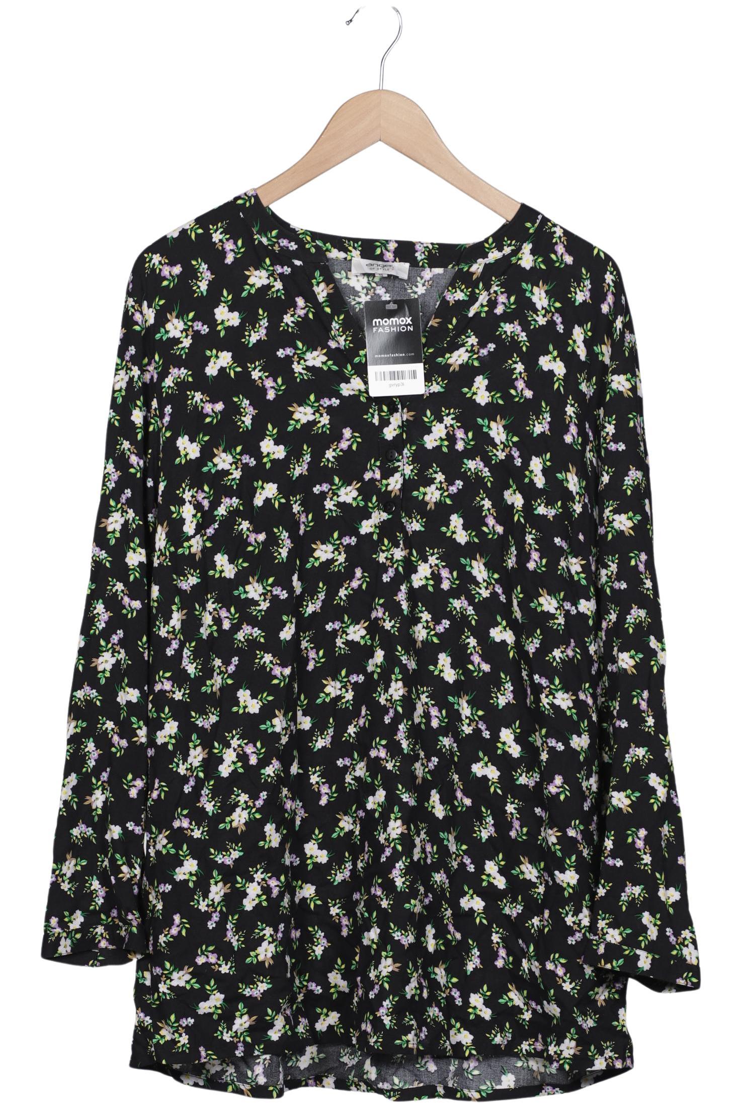 

Angel of Style Damen Bluse, schwarz, Gr. 46
