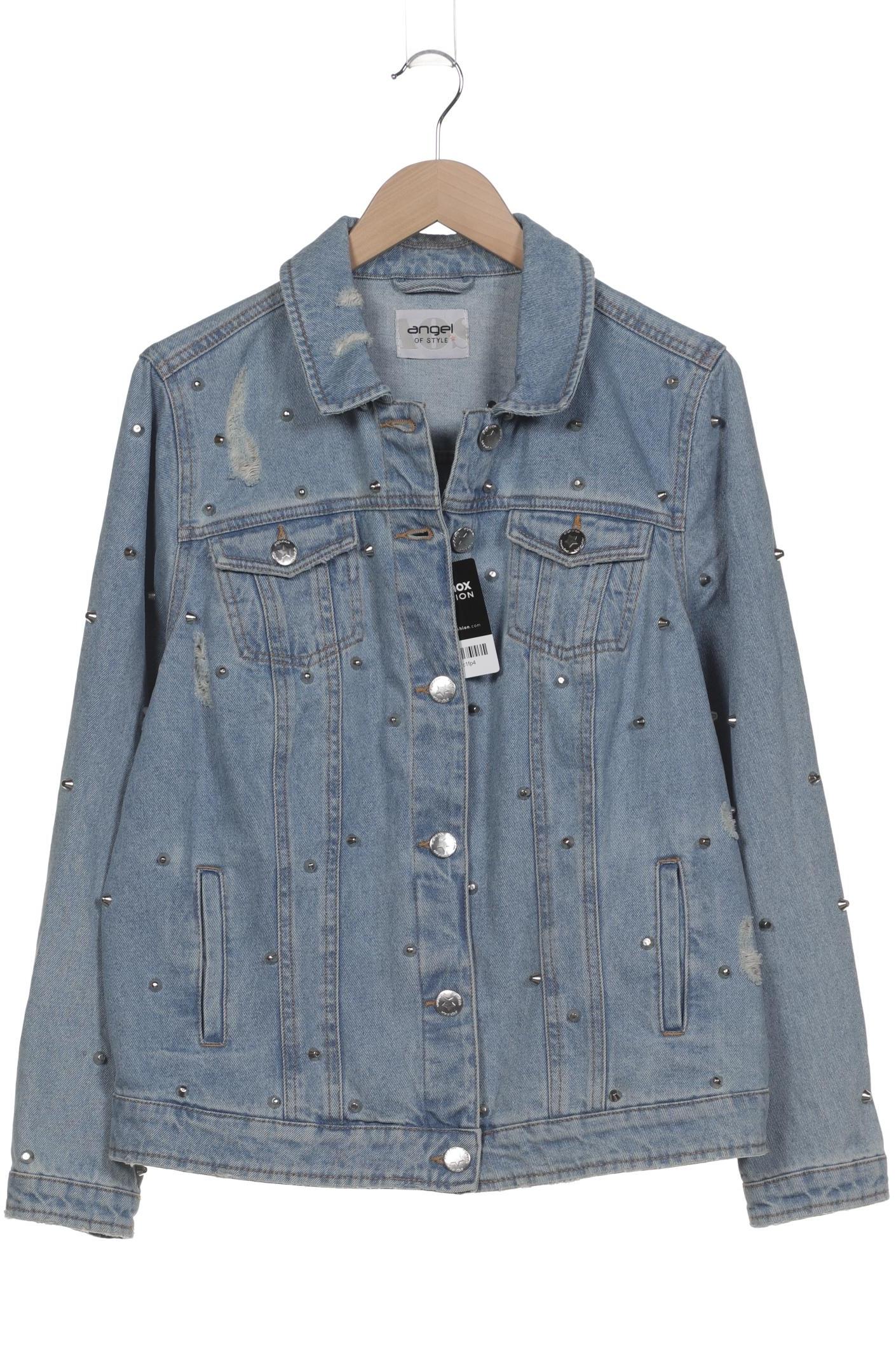 

Angel of Style Damen Jacke, blau, Gr. 48