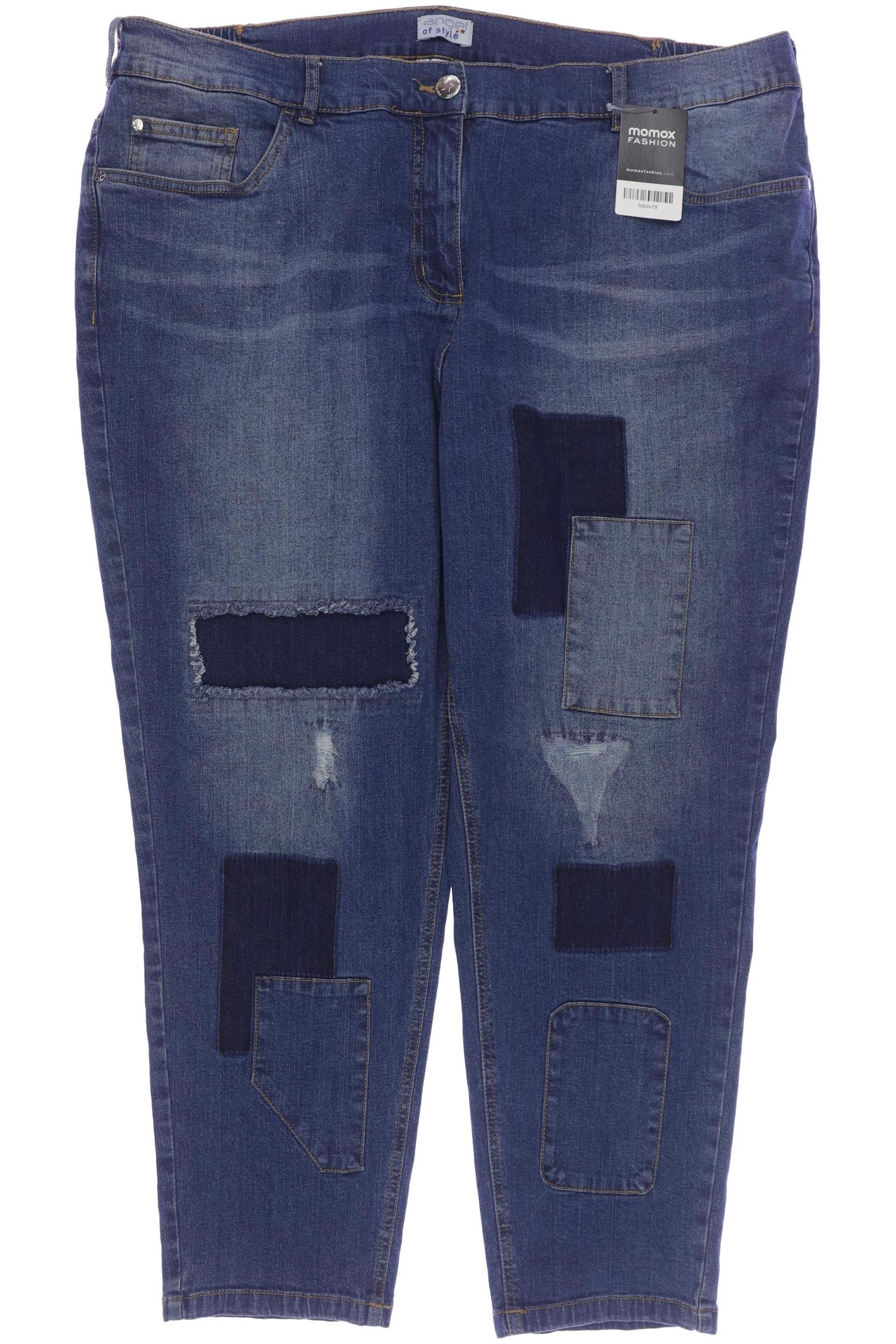 

Angel of Style Damen Jeans, blau, Gr. 50