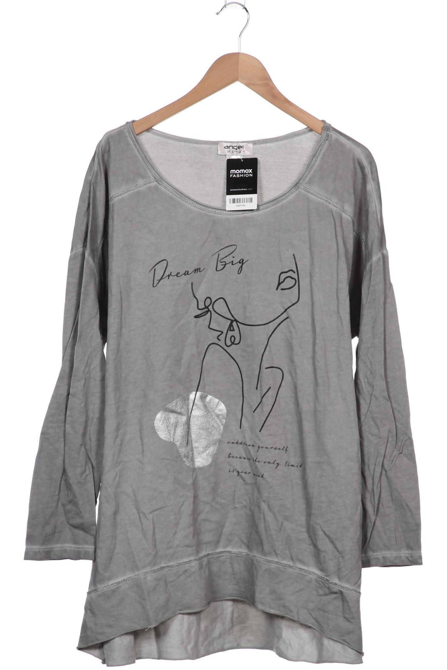 

Angel of Style Damen Langarmshirt, grau