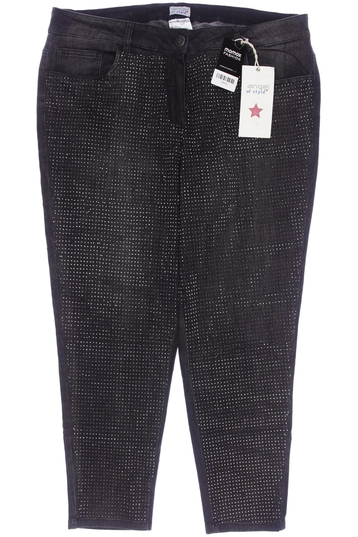 

Angel of Style Damen Jeans, grau, Gr. 48