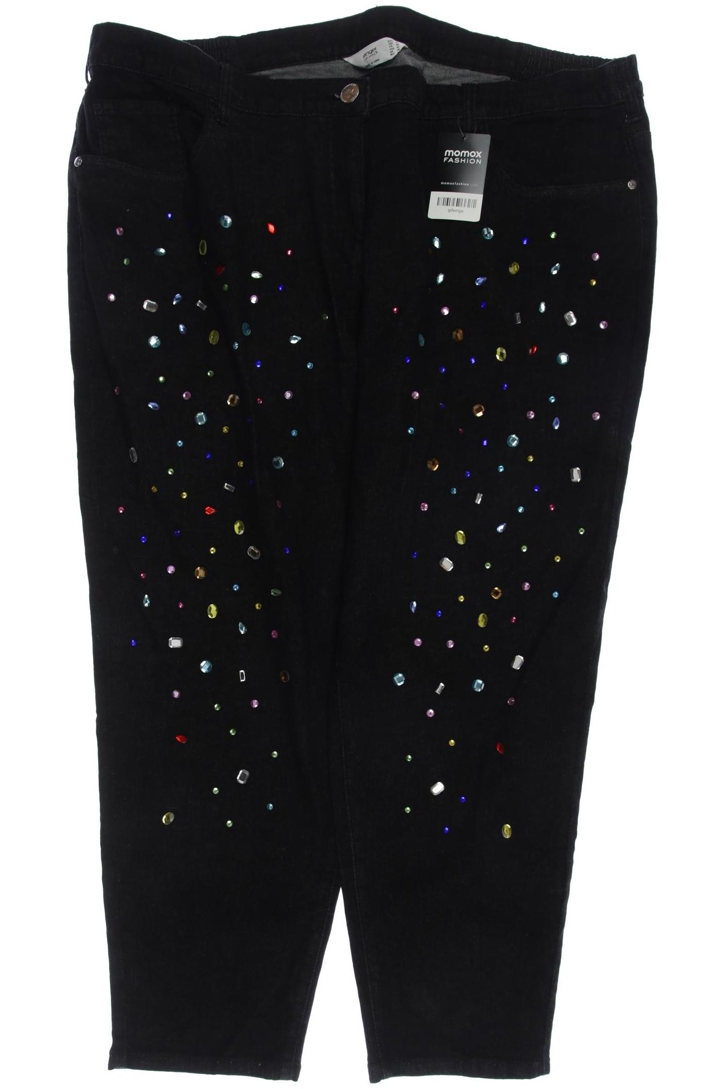 

Angel of Style Damen Jeans, schwarz, Gr. 54