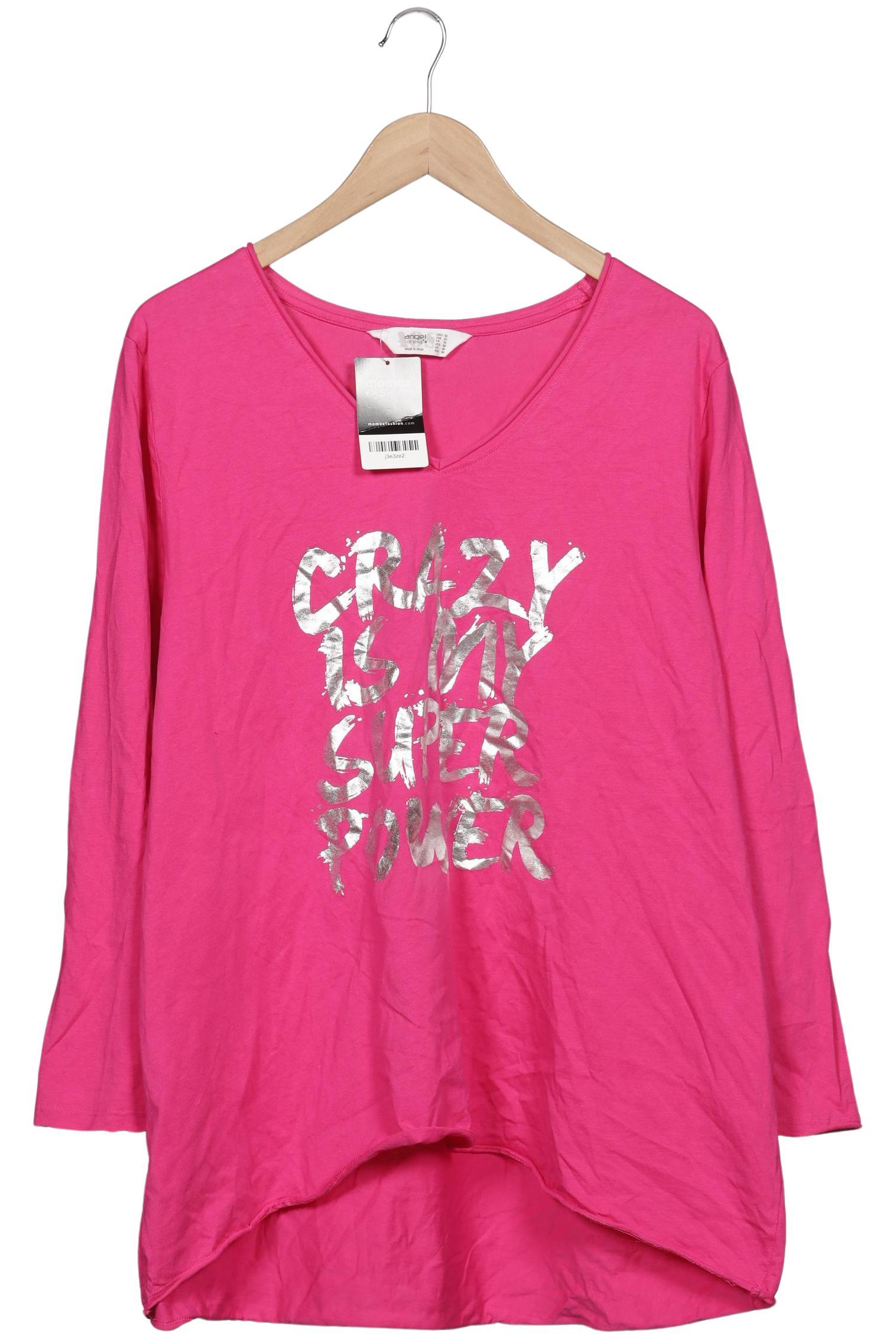 

Angel of Style Damen Langarmshirt, pink, Gr. 52