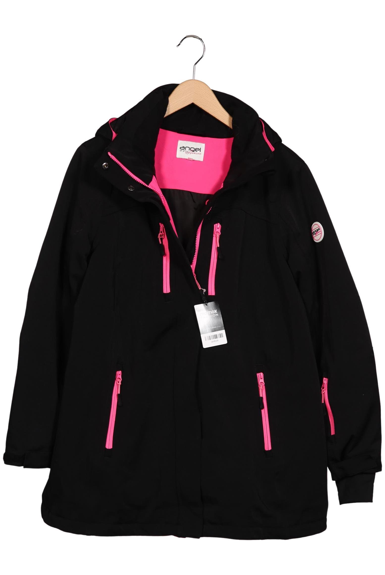 

Angel of Style Damen Jacke, schwarz, Gr. 46