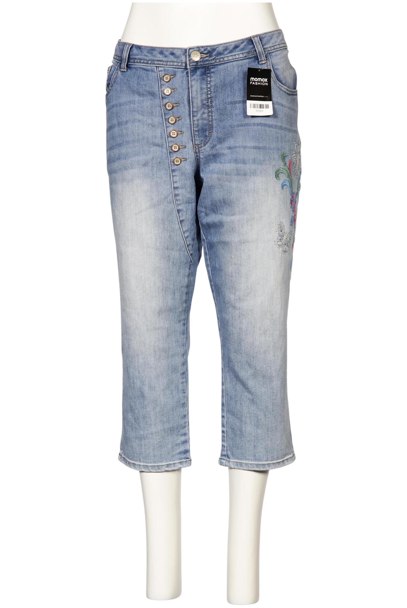 

Angel of Style Damen Jeans, hellblau, Gr. 48