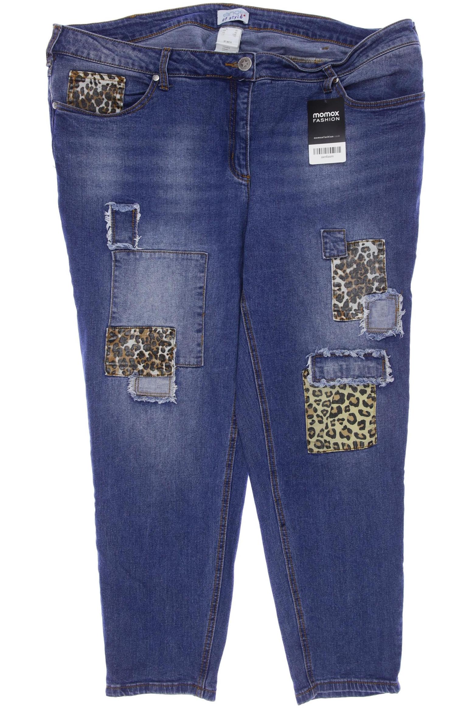 

Angel of Style Damen Jeans, blau, Gr. 48