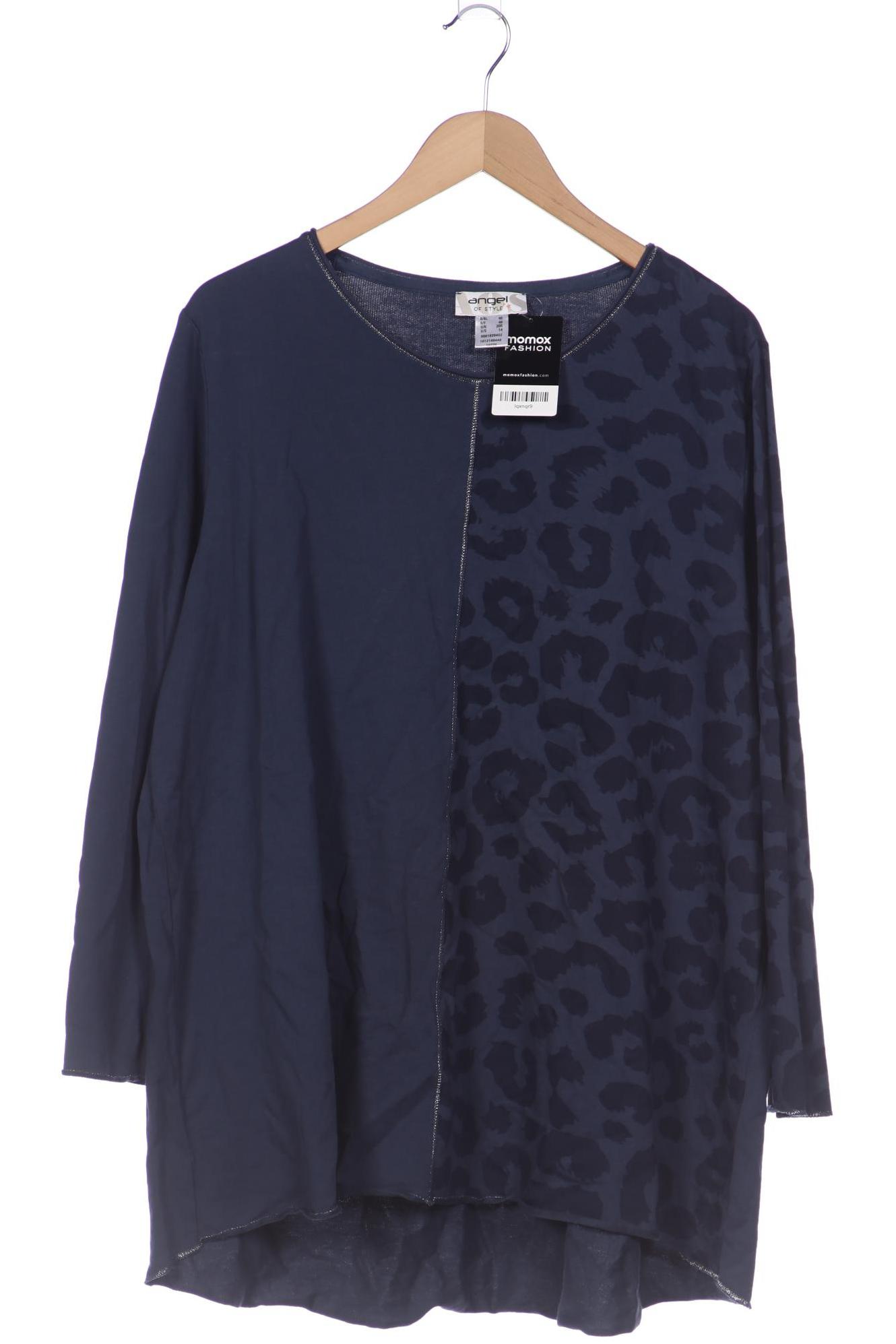 

Angel of Style Damen Langarmshirt, marineblau, Gr. 46
