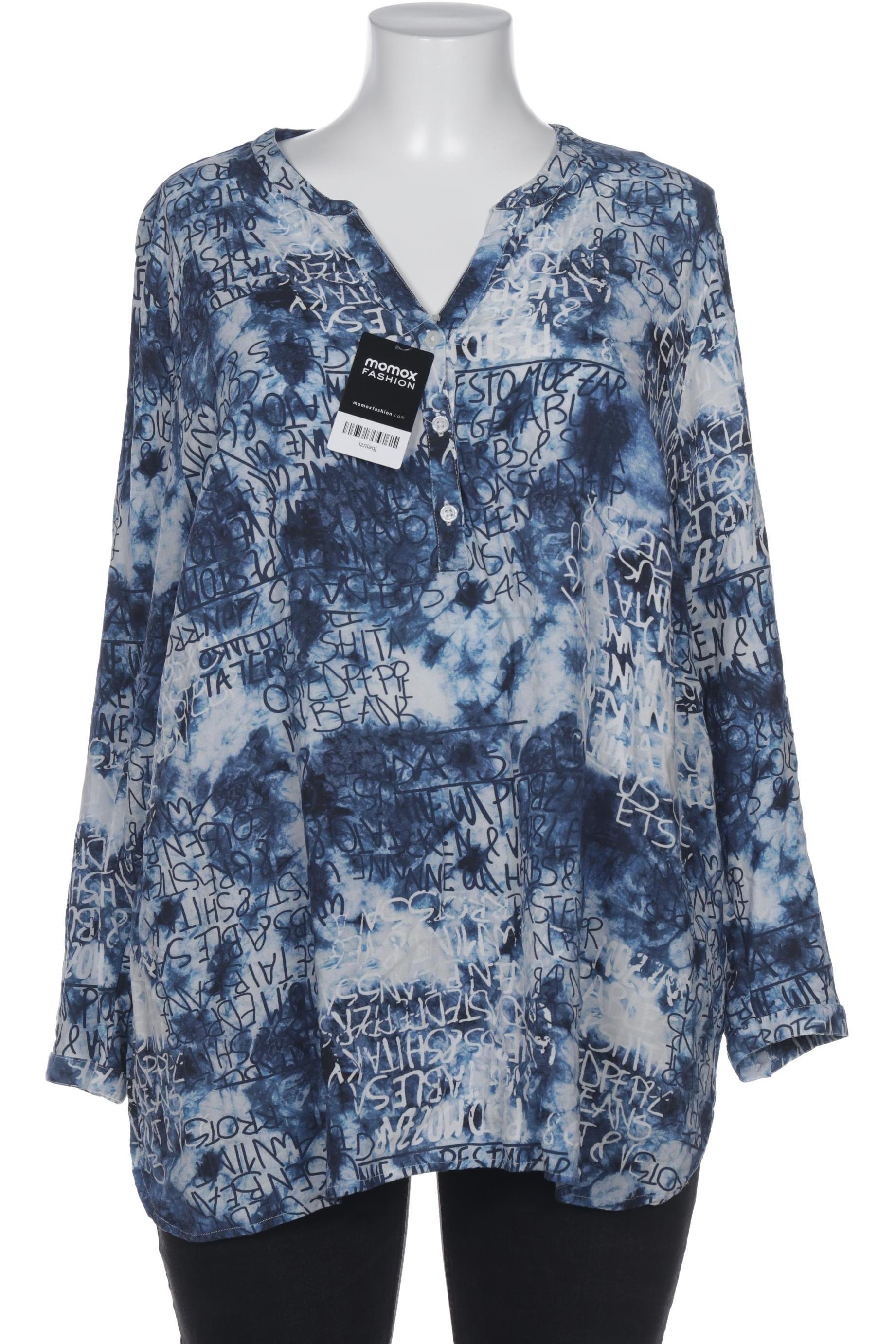 

Angel of Style Damen Bluse, blau, Gr. 50