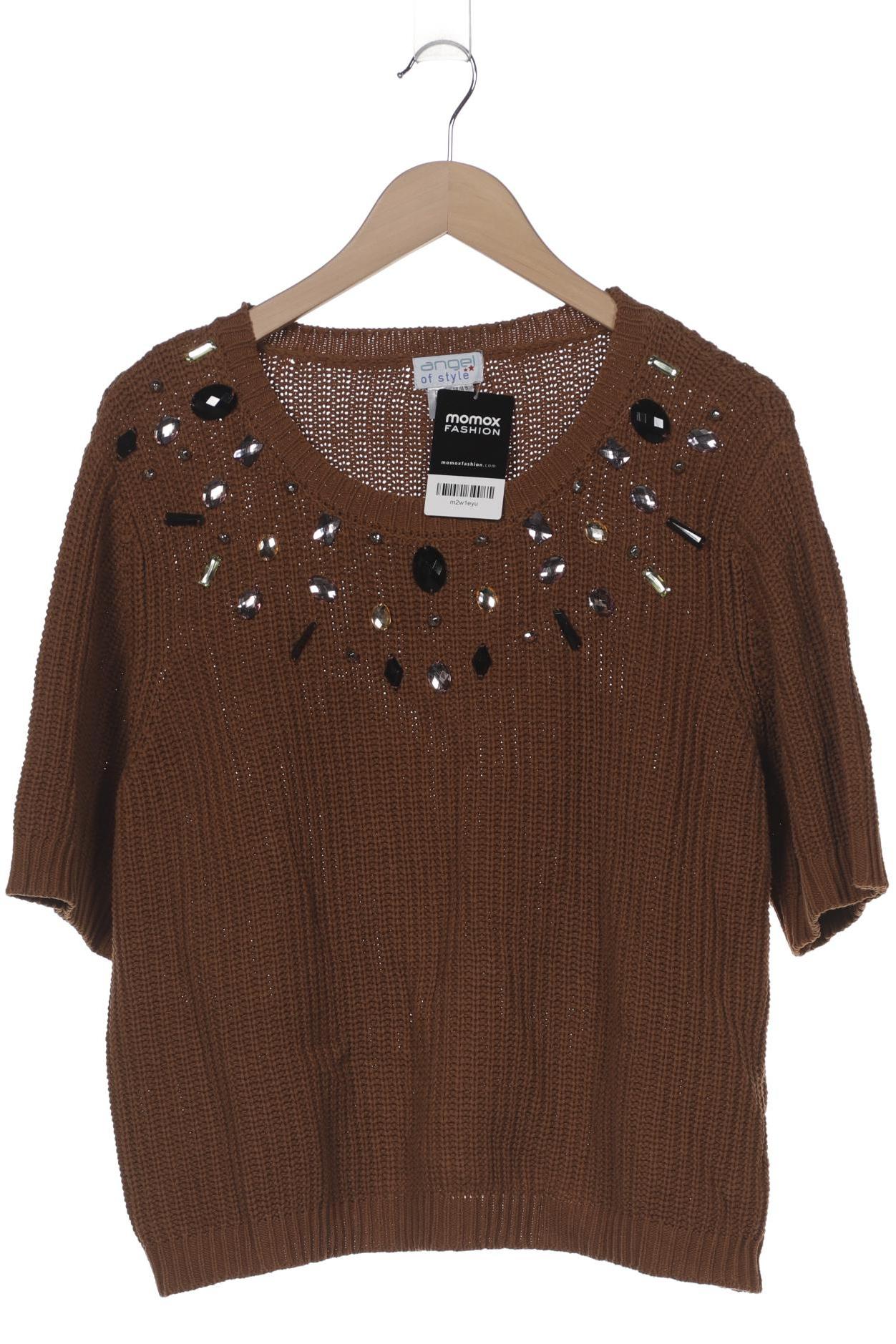 

Angel of Style Damen Pullover, braun, Gr. 44