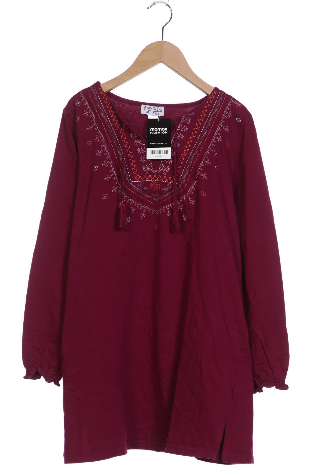 

Angel of Style Damen Langarmshirt, bordeaux, Gr. 40